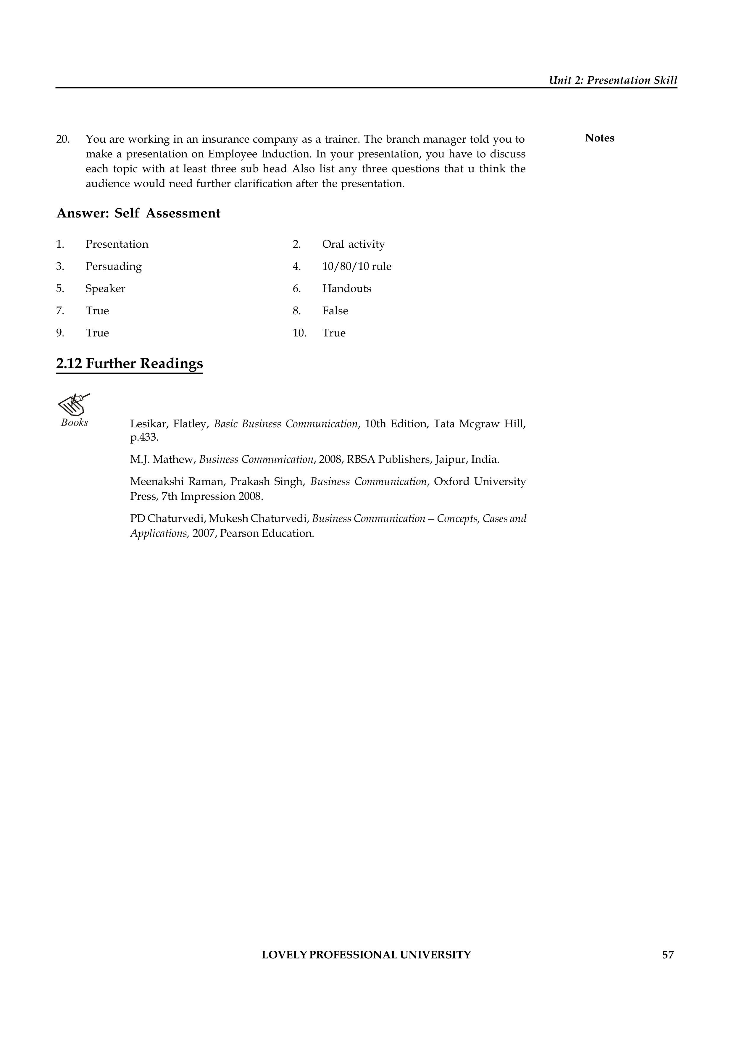 Communication Skills for Customer Service — page 64