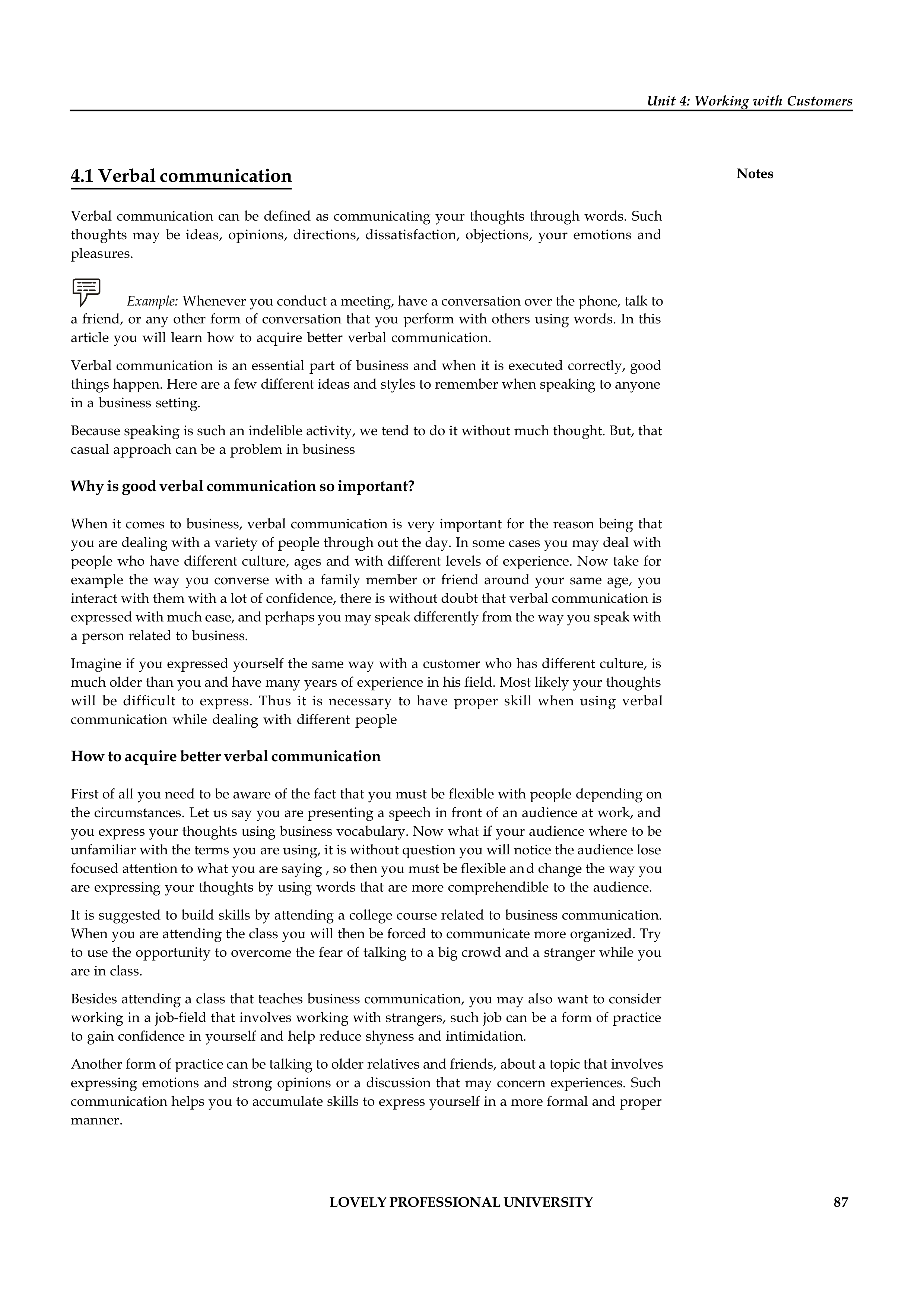 Communication Skills for Customer Service — page 94