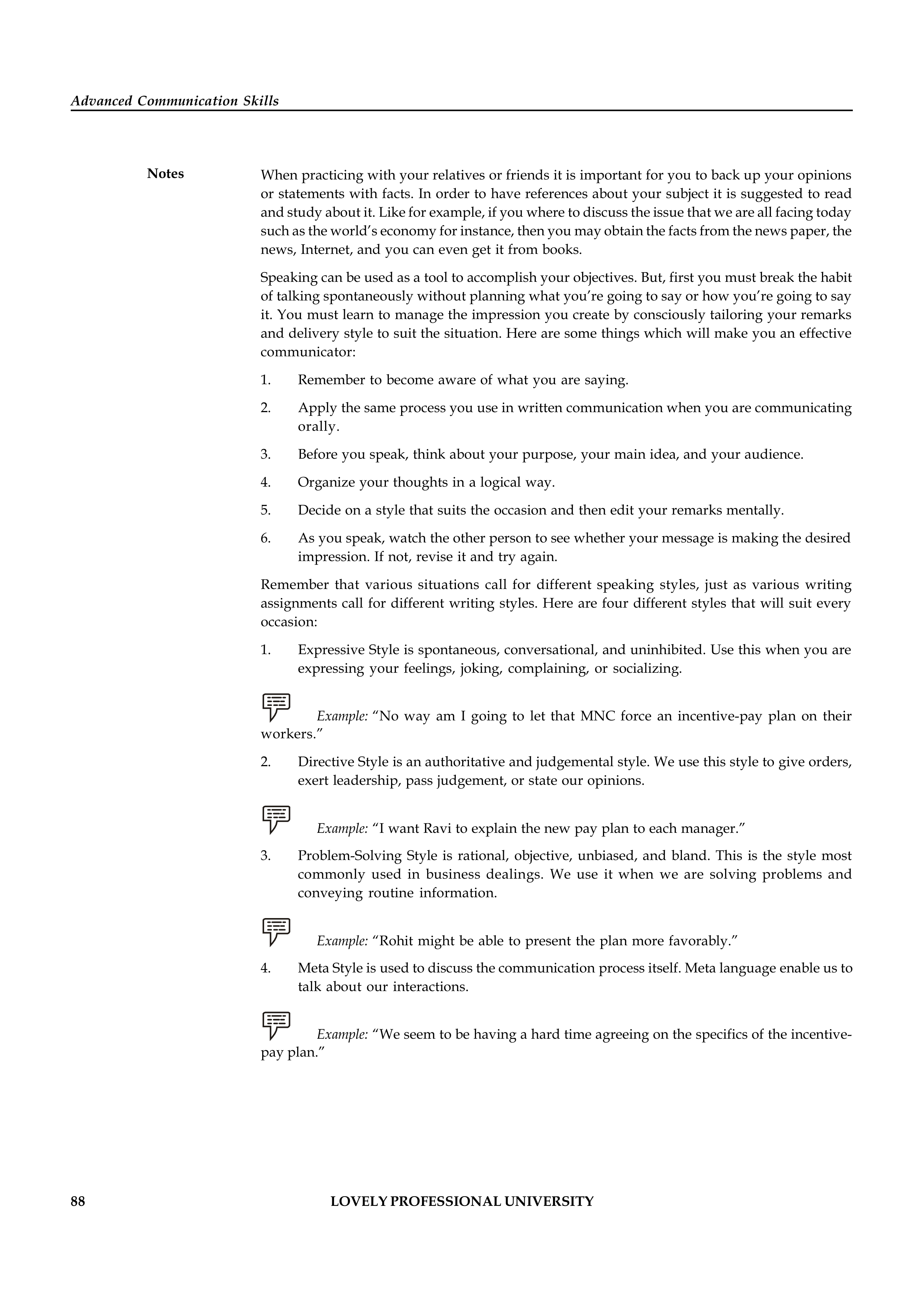 Communication Skills for Customer Service — page 95