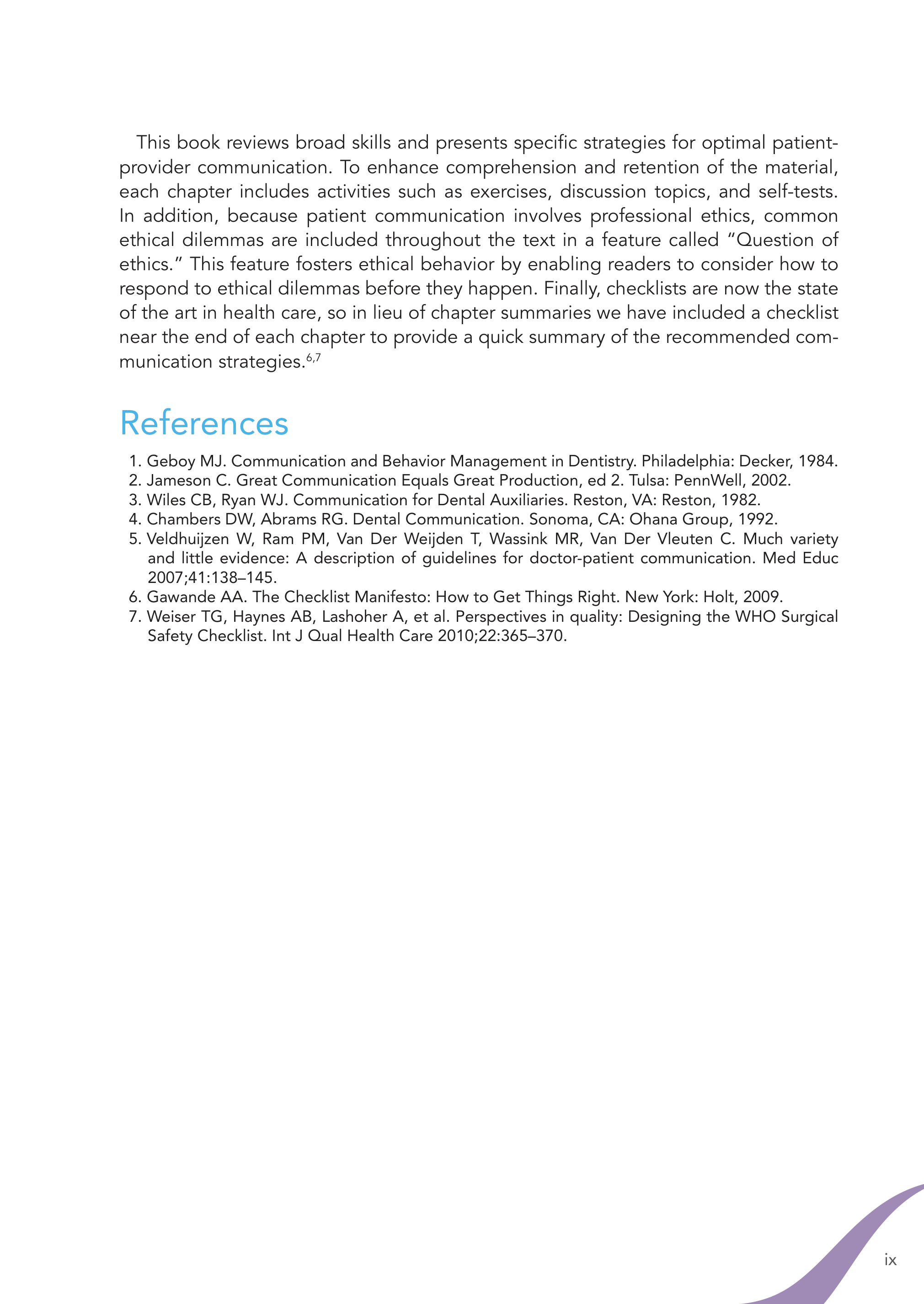 Communication Skills for Dentists — page 10