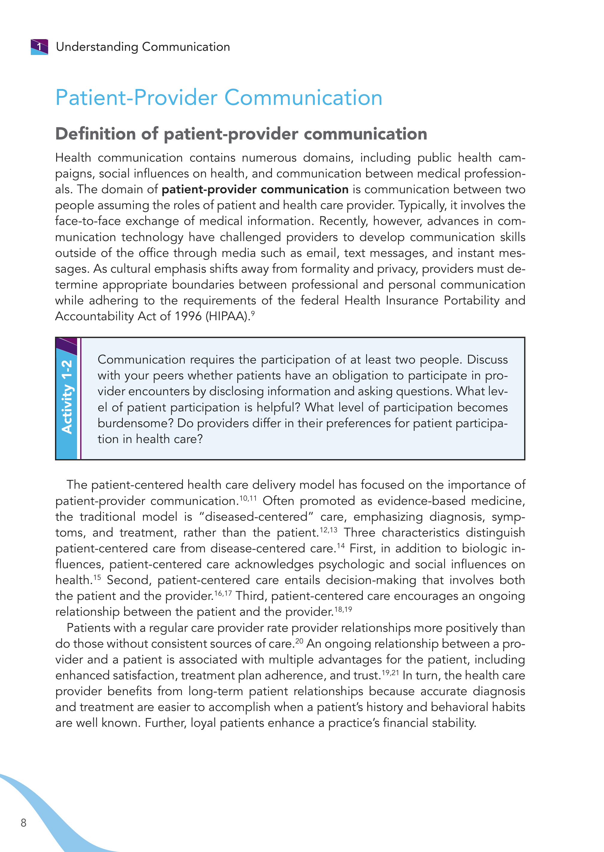 Communication Skills for Dentists — page 19