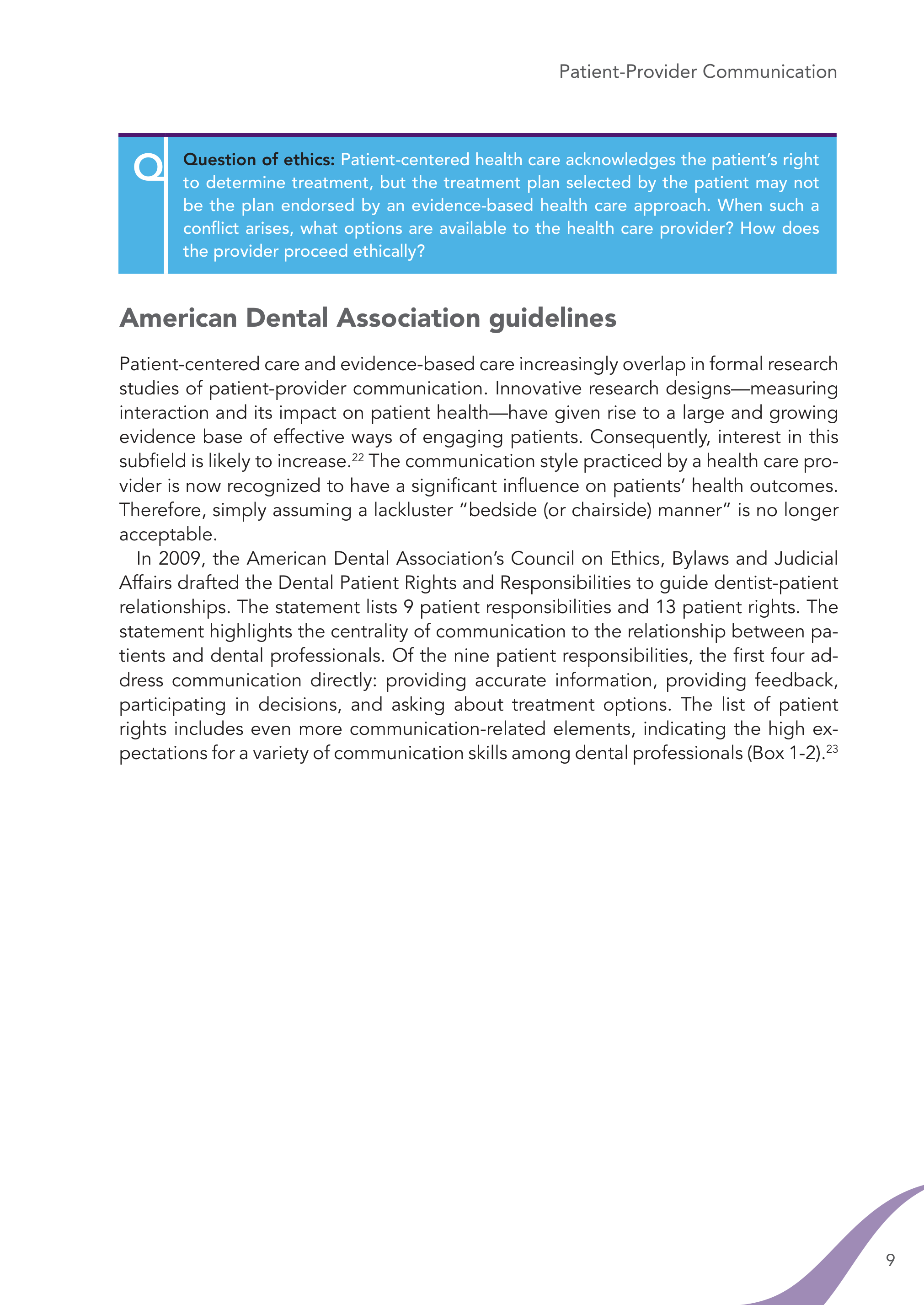 Communication Skills for Dentists — page 20