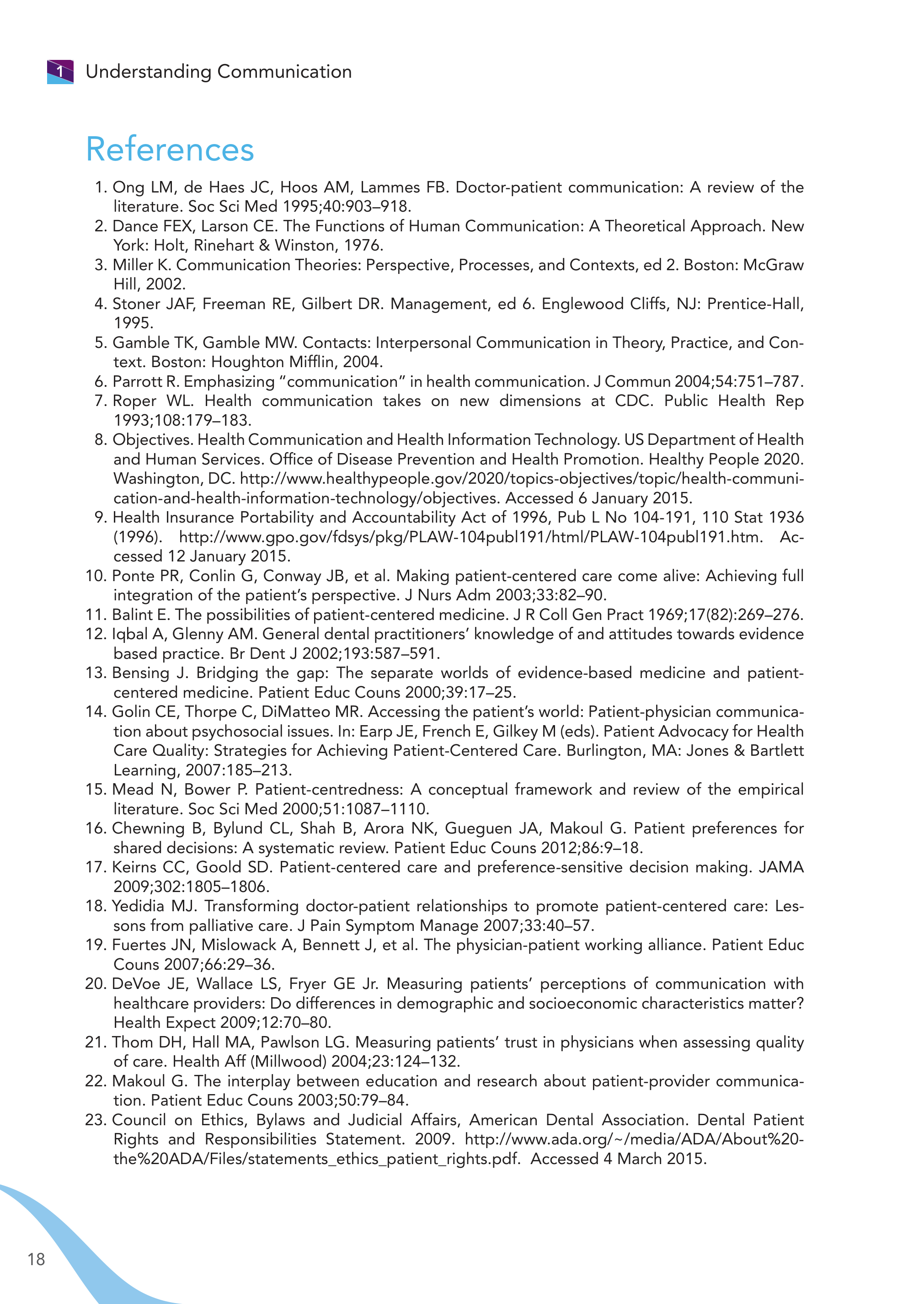 Communication Skills for Dentists — page 29
