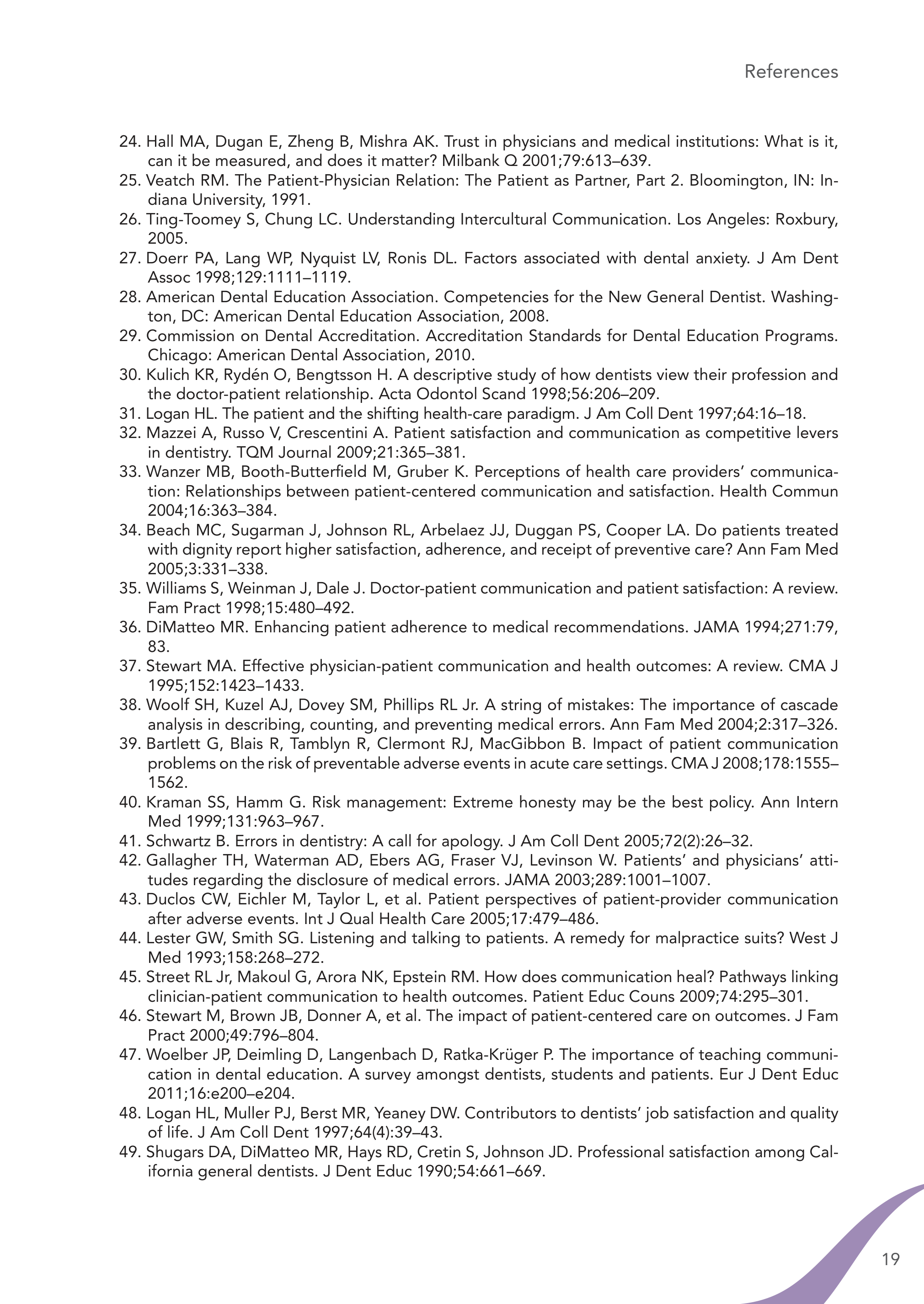 Communication Skills for Dentists — page 30
