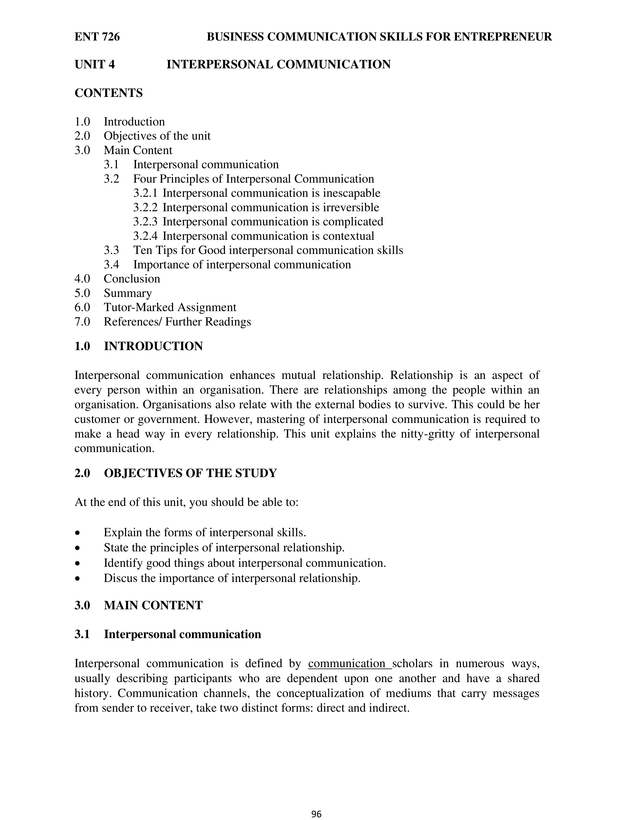 Communication Skills for Entrepreneurs — page 104