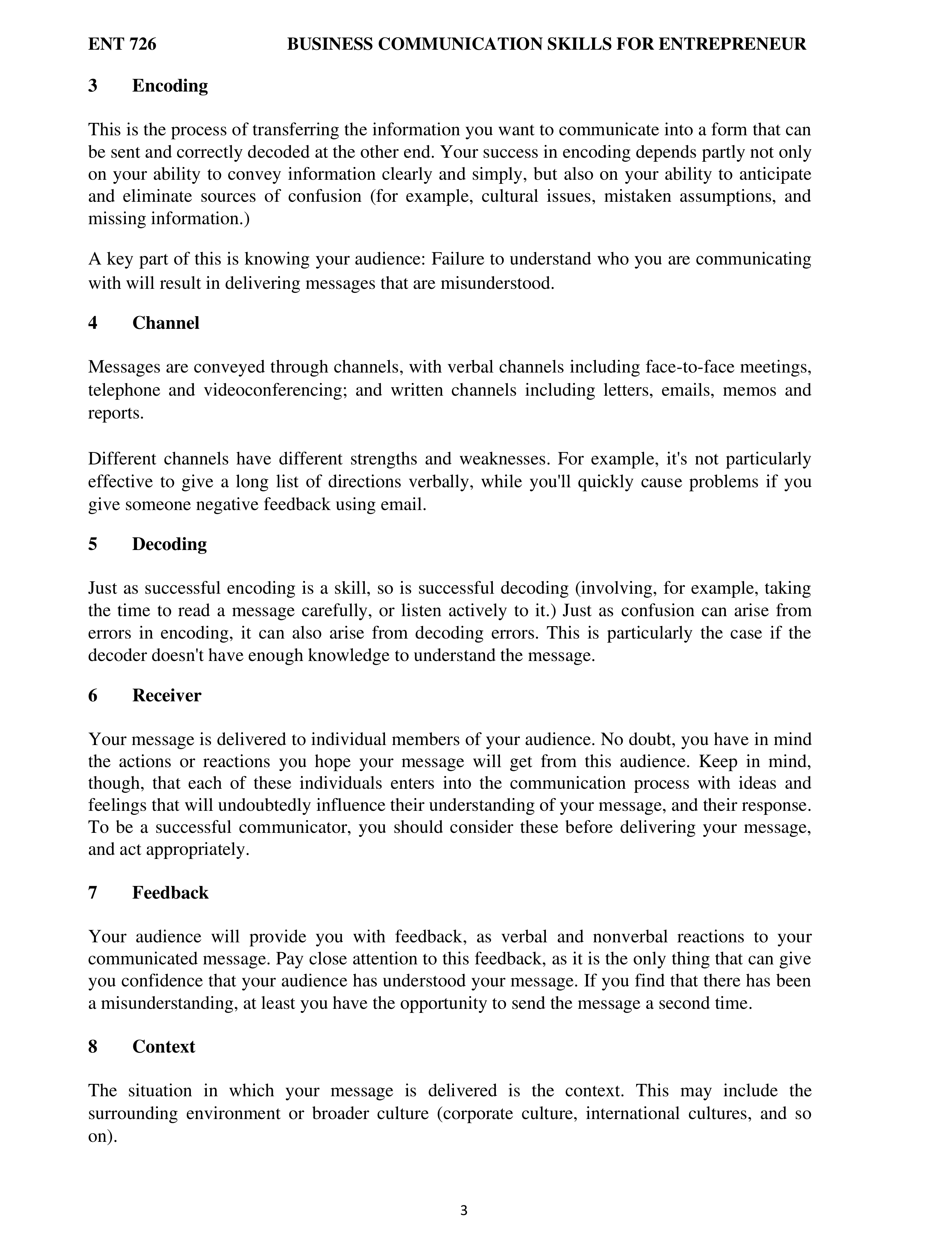 Communication Skills for Entrepreneurs — page 11