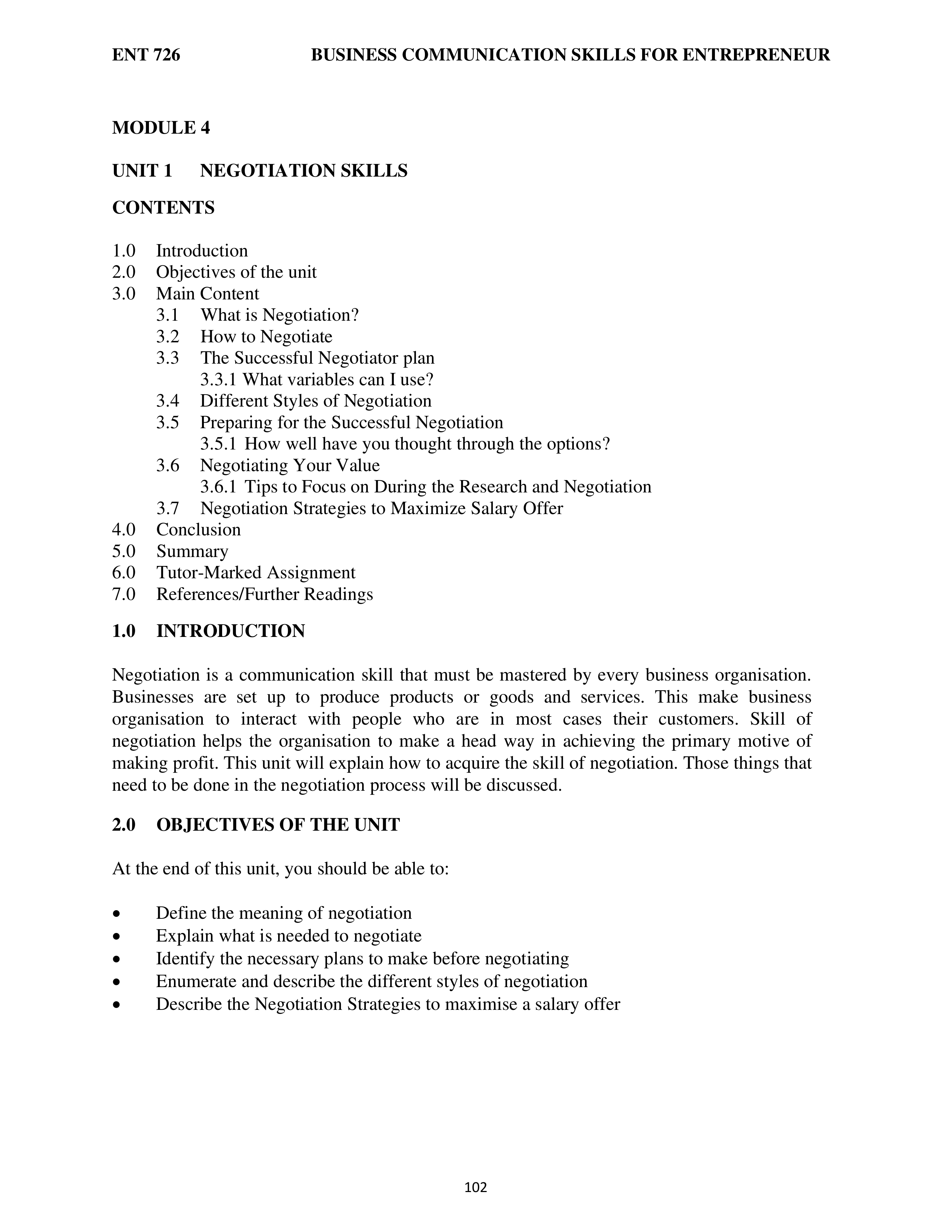 Communication Skills for Entrepreneurs — page 110
