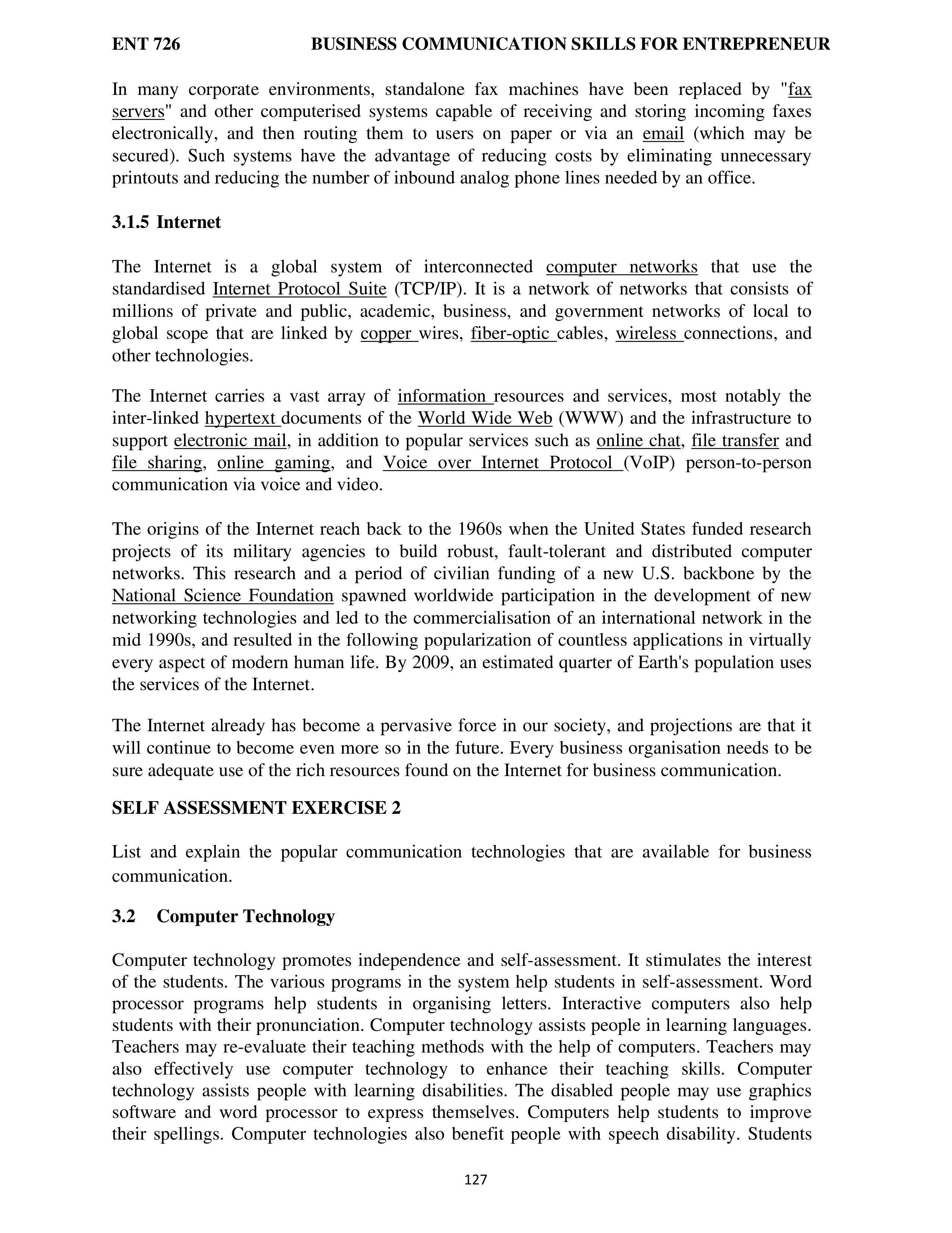 Communication Skills for Entrepreneurs — page 135