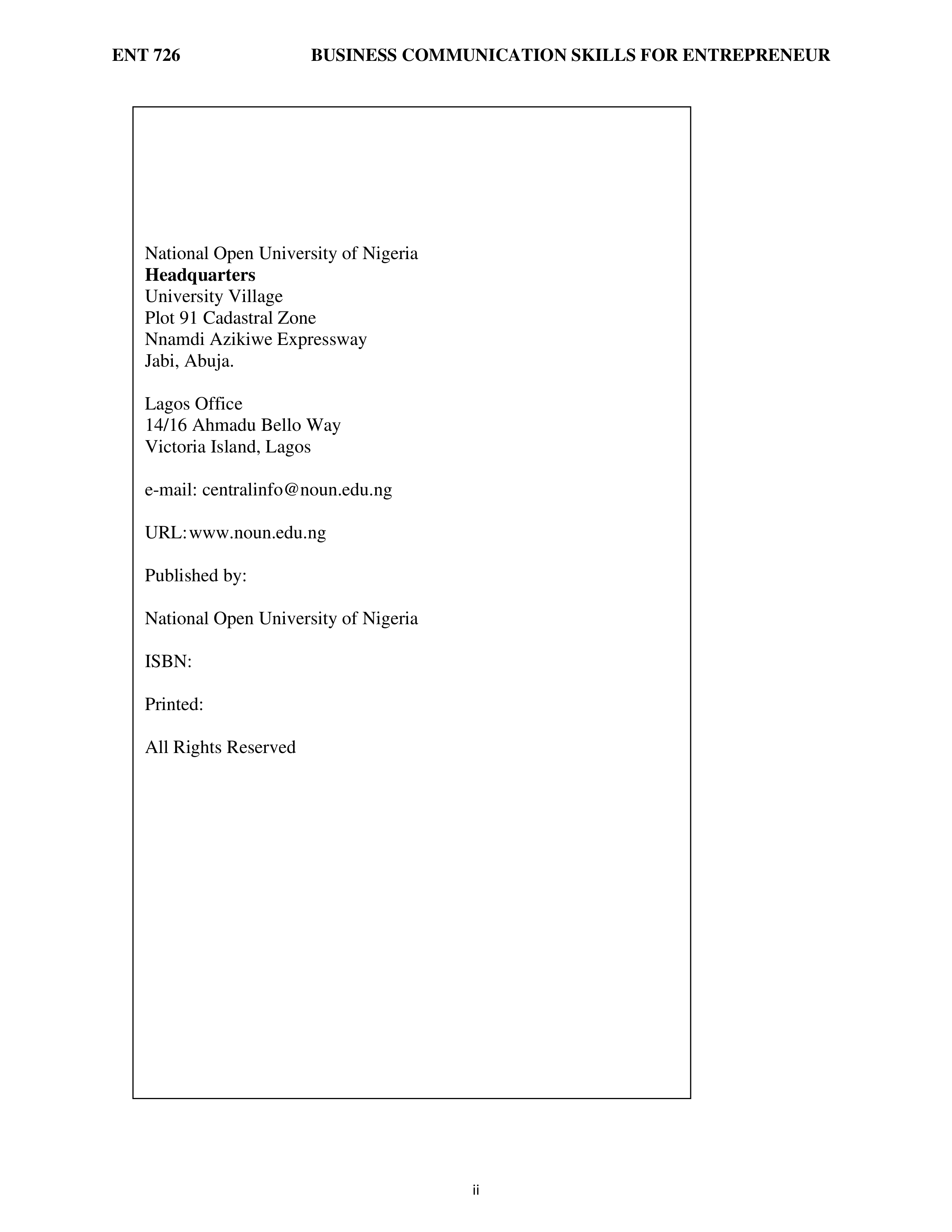 Communication Skills for Entrepreneurs — page 2