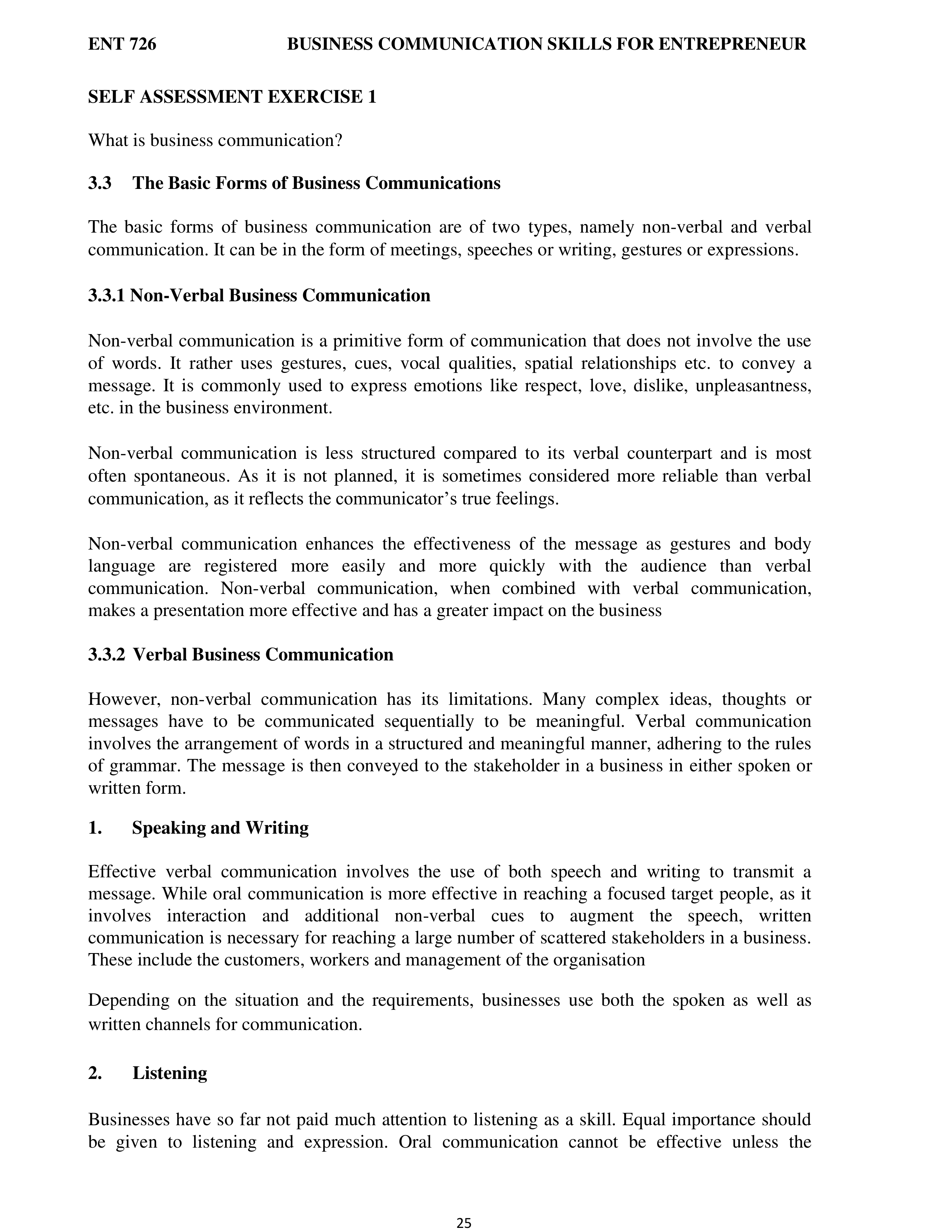 Communication Skills for Entrepreneurs — page 33