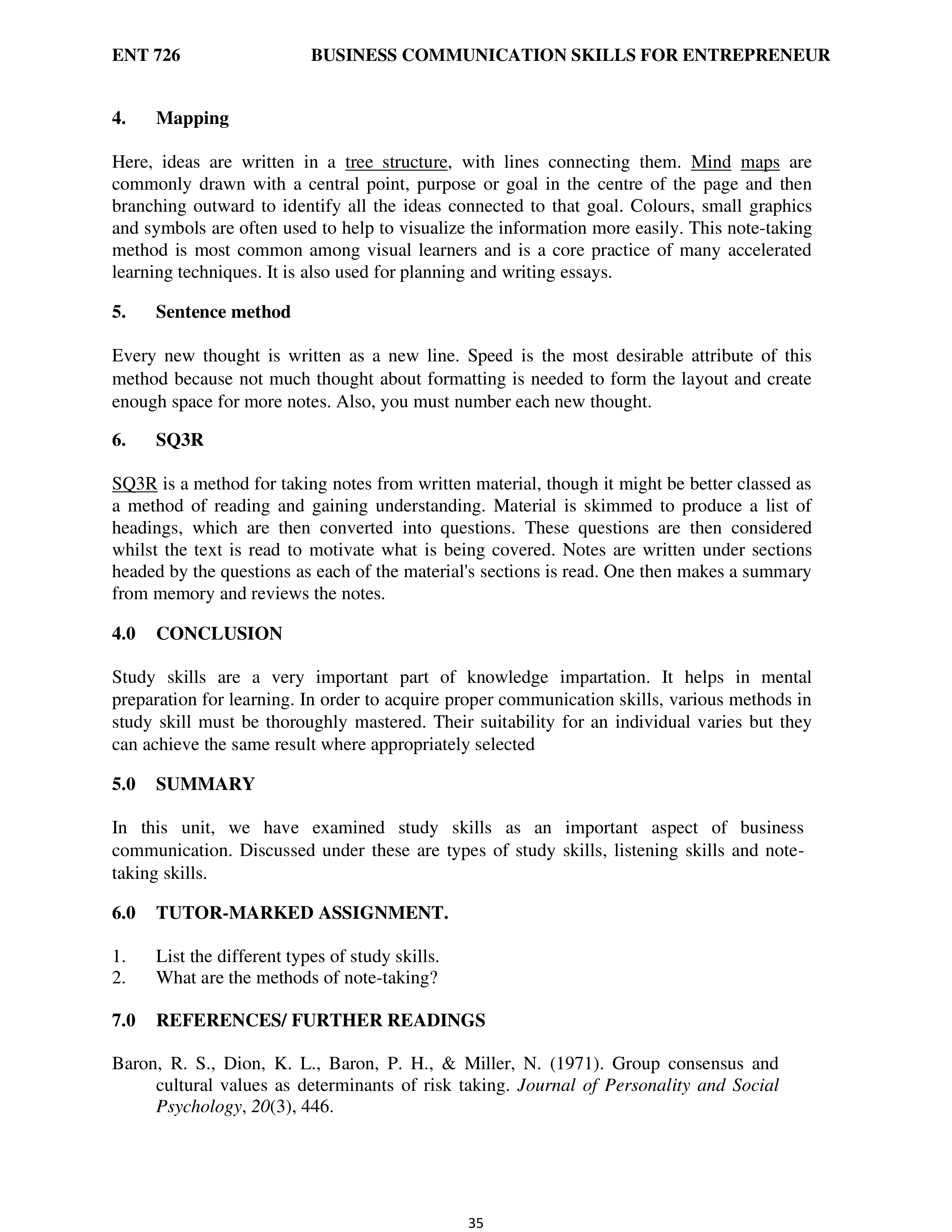 Communication Skills for Entrepreneurs — page 43