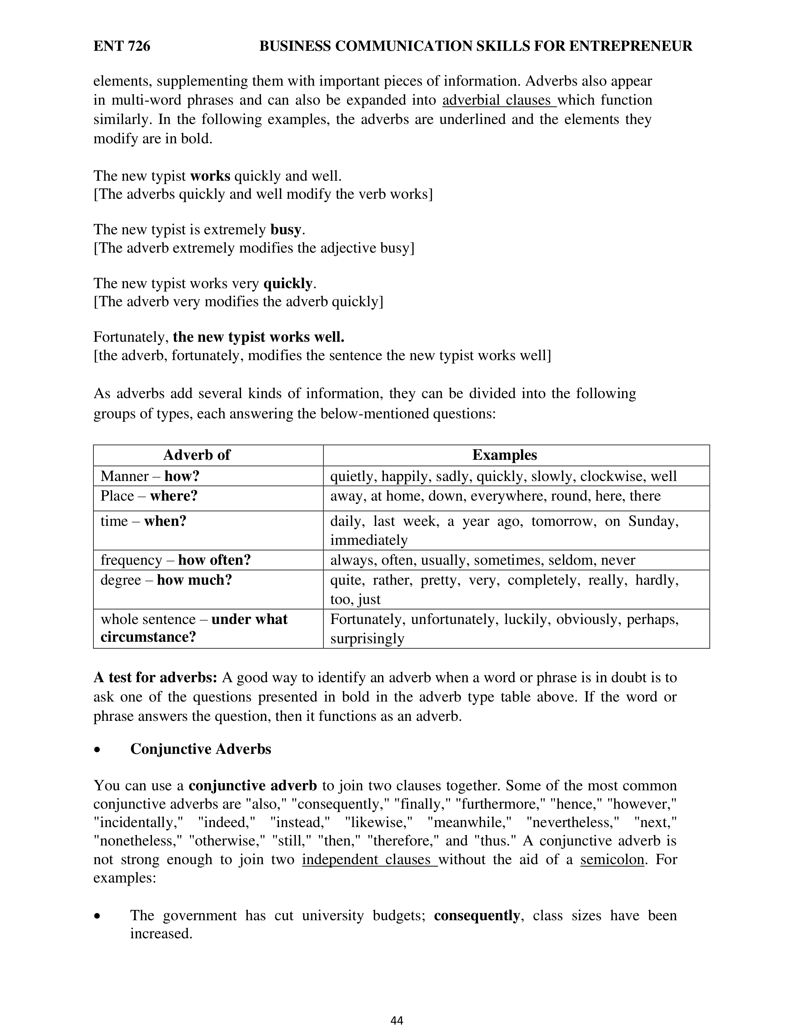 Communication Skills for Entrepreneurs — page 52