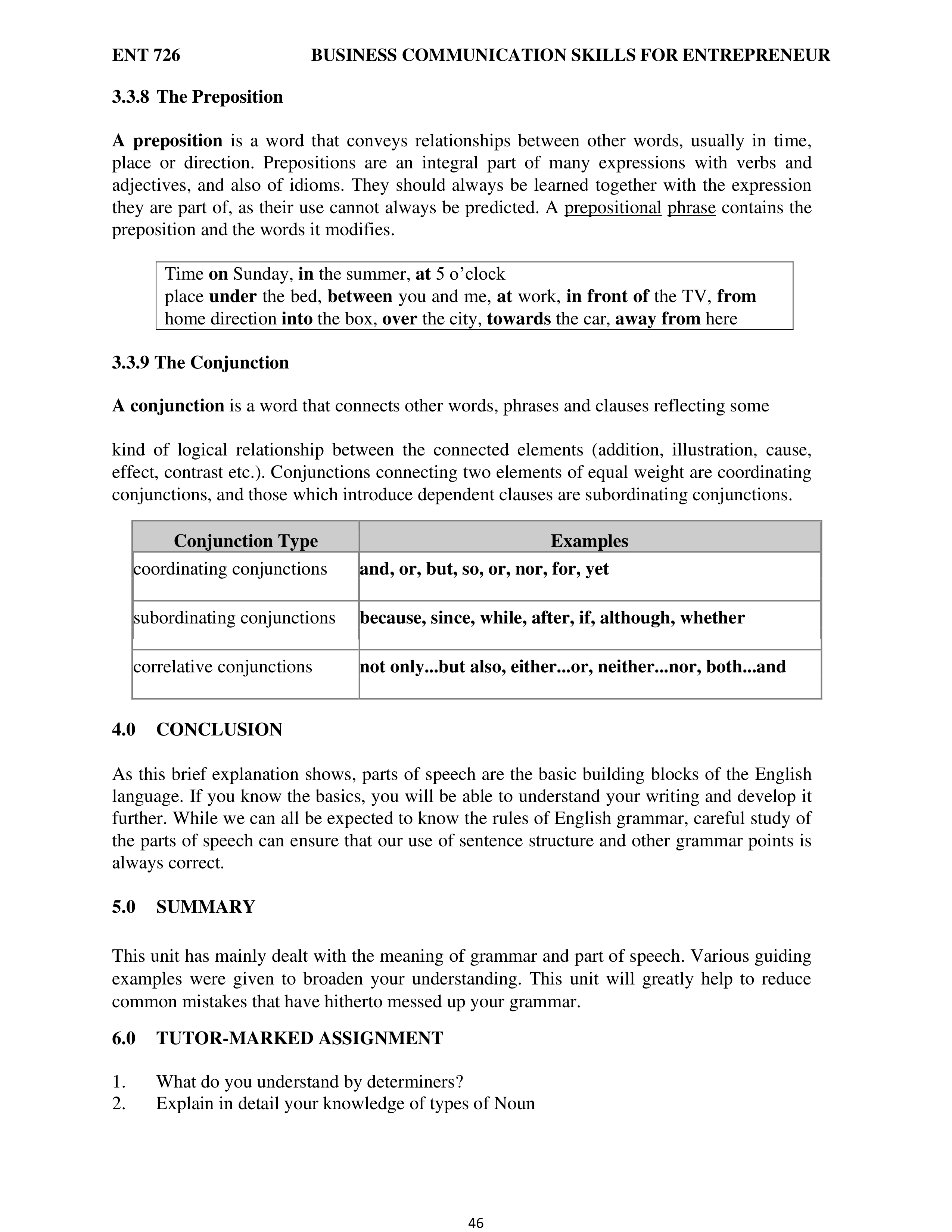 Communication Skills for Entrepreneurs — page 54