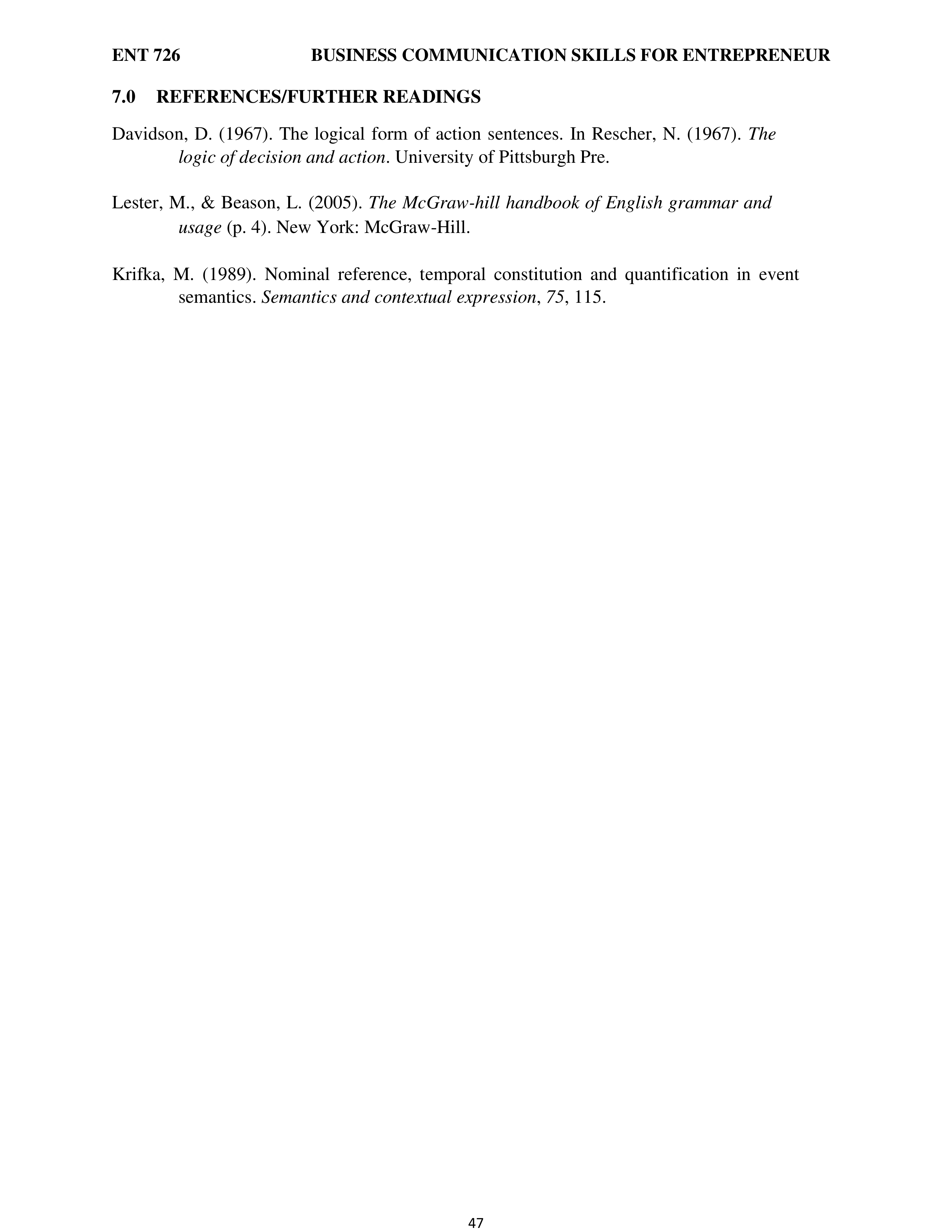 Communication Skills for Entrepreneurs — page 55