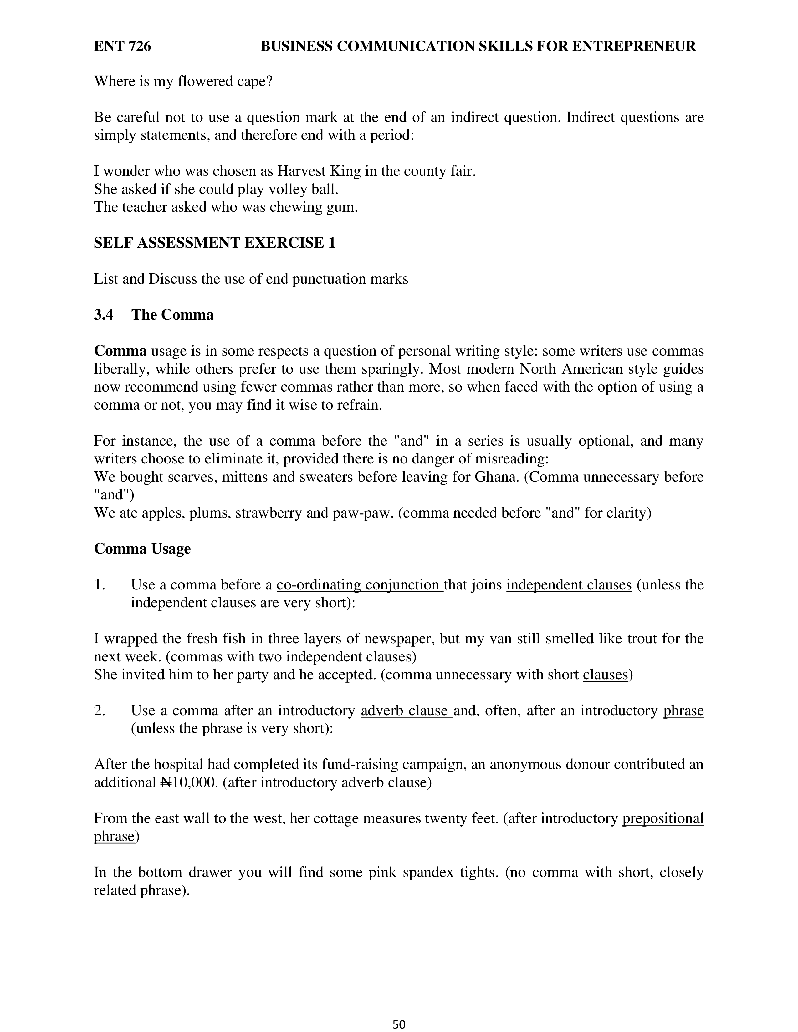 Communication Skills for Entrepreneurs — page 58