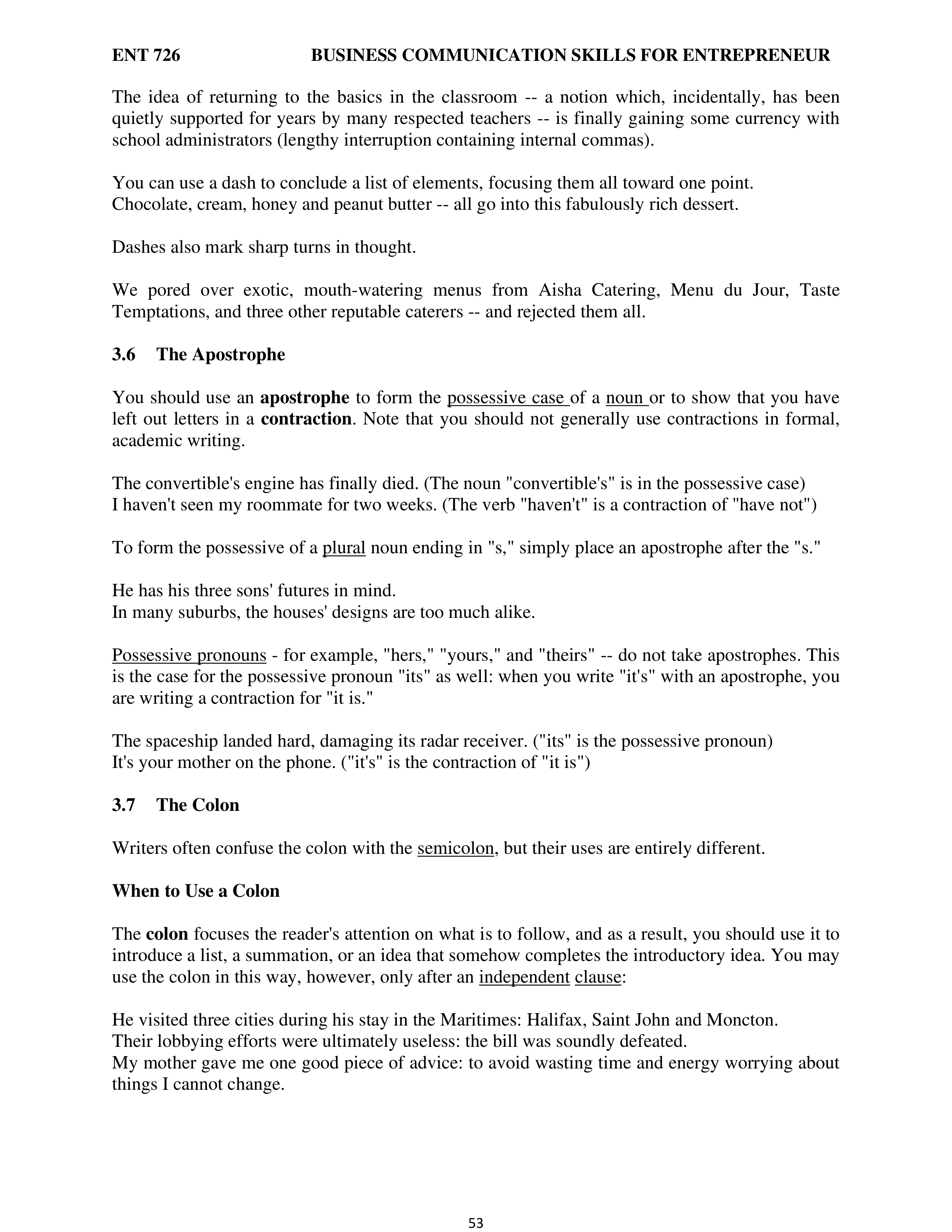 Communication Skills for Entrepreneurs — page 61