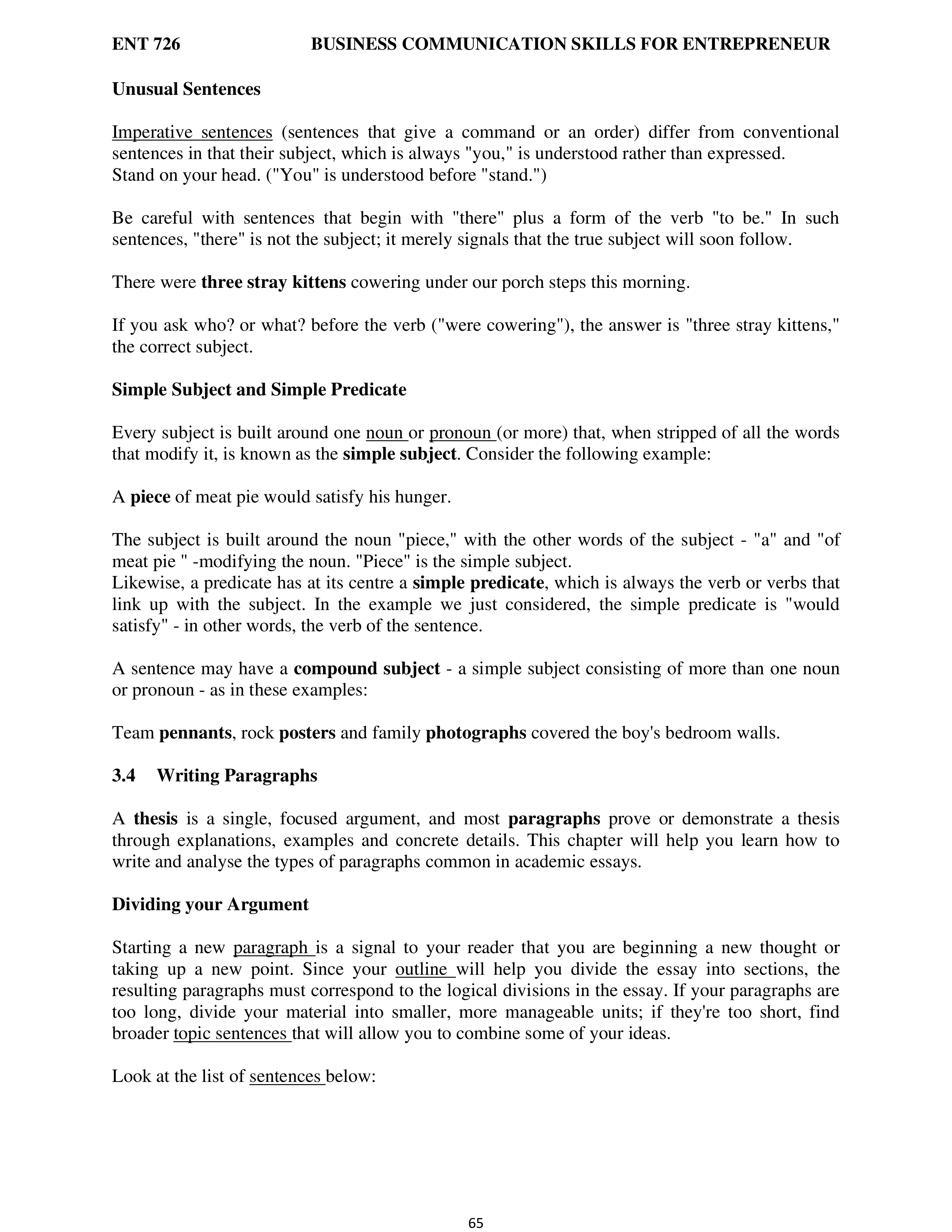 Communication Skills for Entrepreneurs — page 73