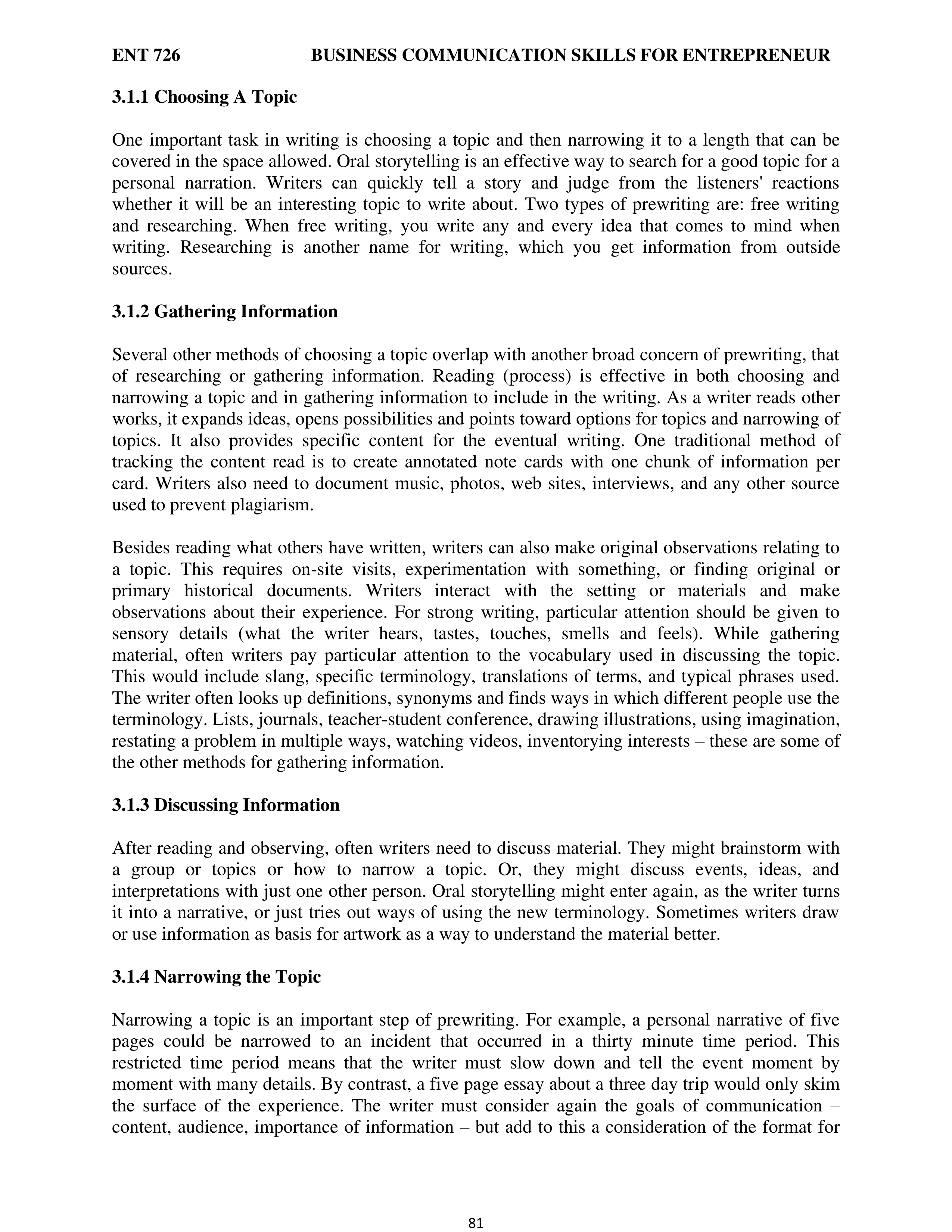 Communication Skills for Entrepreneurs — page 89