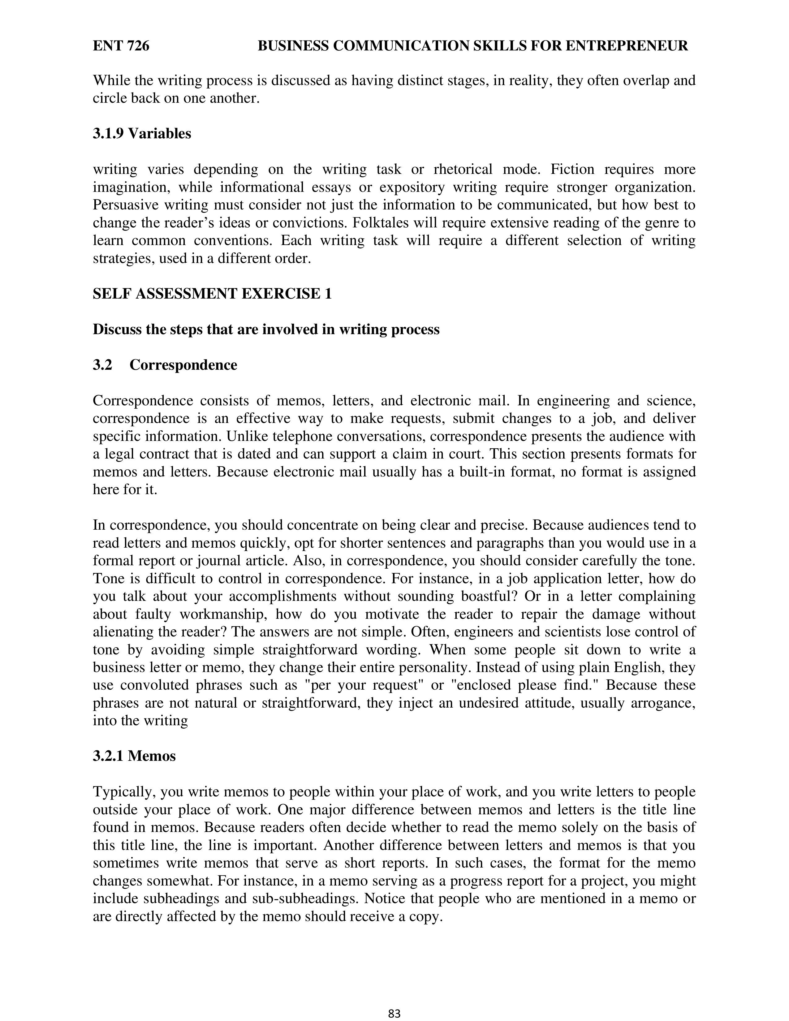 Communication Skills for Entrepreneurs — page 91