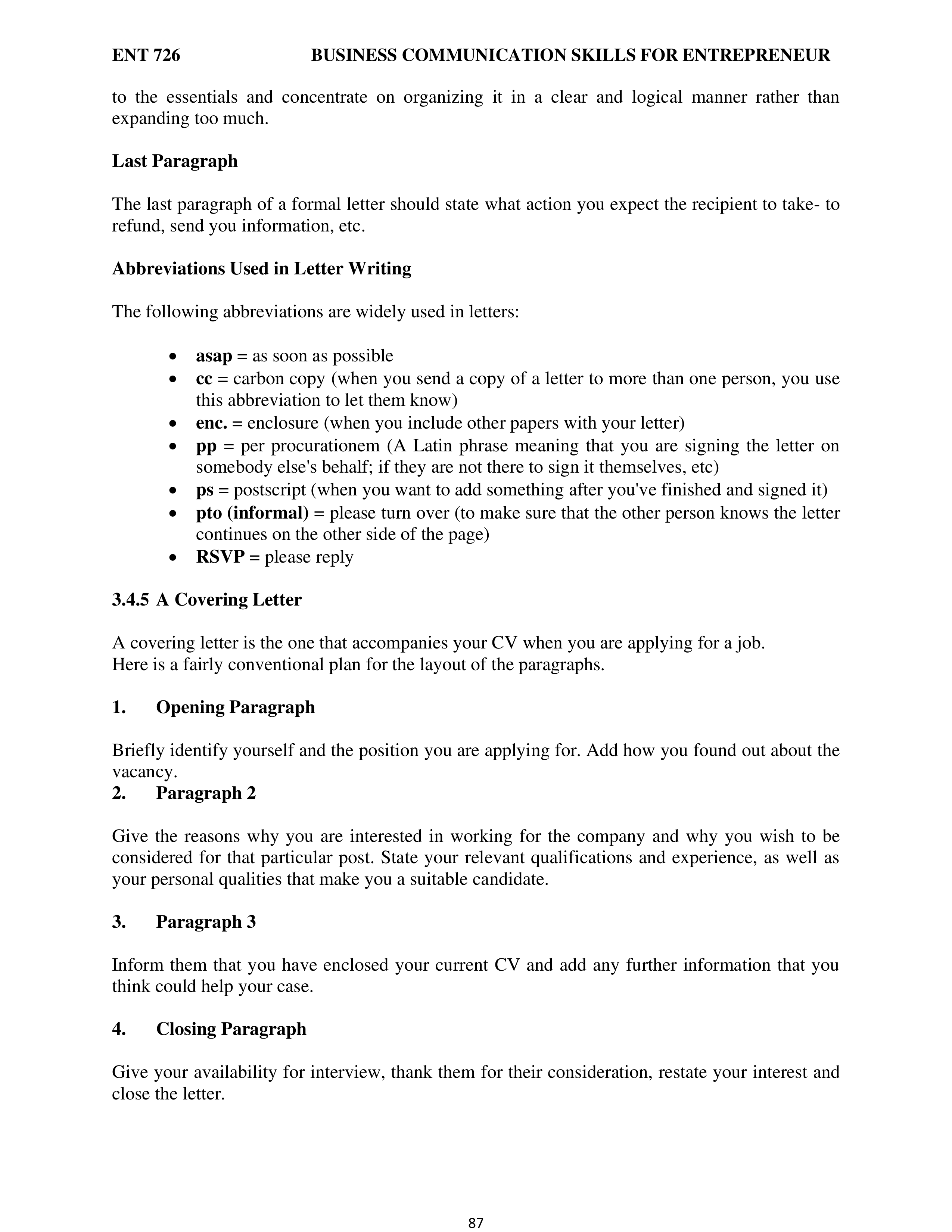 Communication Skills for Entrepreneurs — page 95