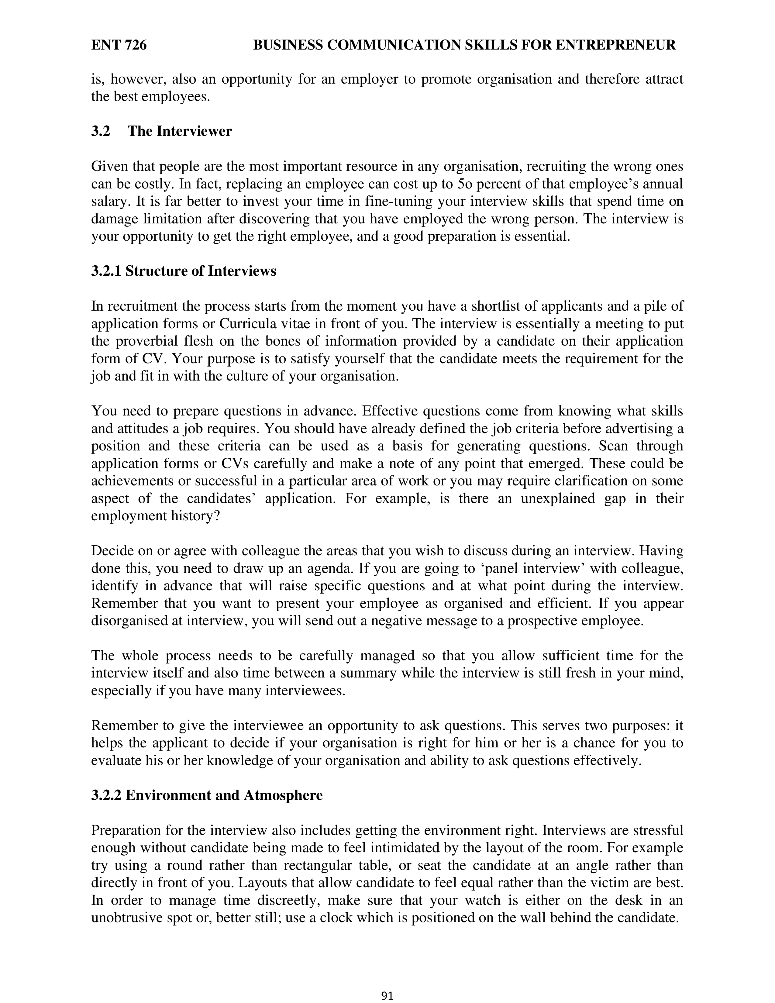 Communication Skills for Entrepreneurs — page 99