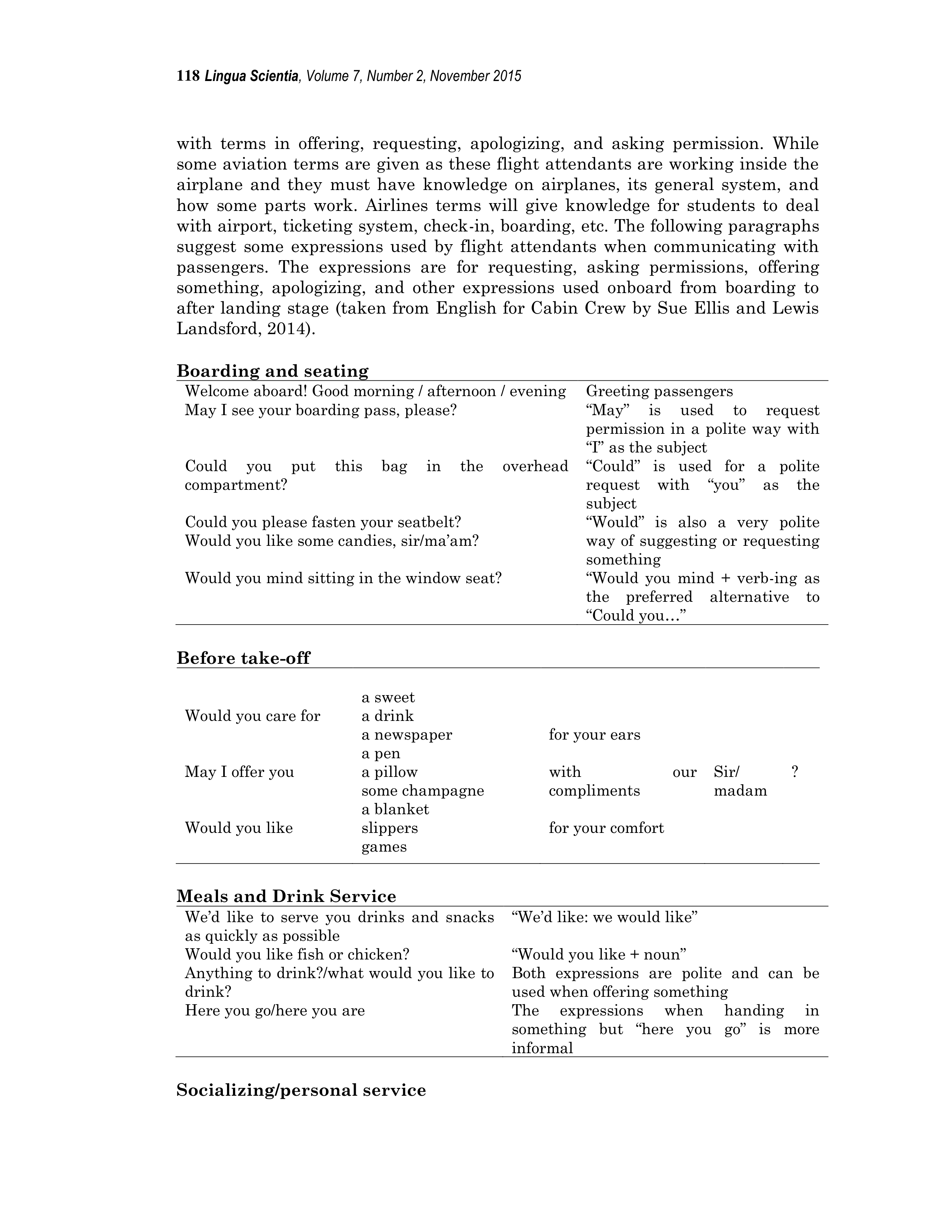 Communication Skills for Flight Attendants — page 6