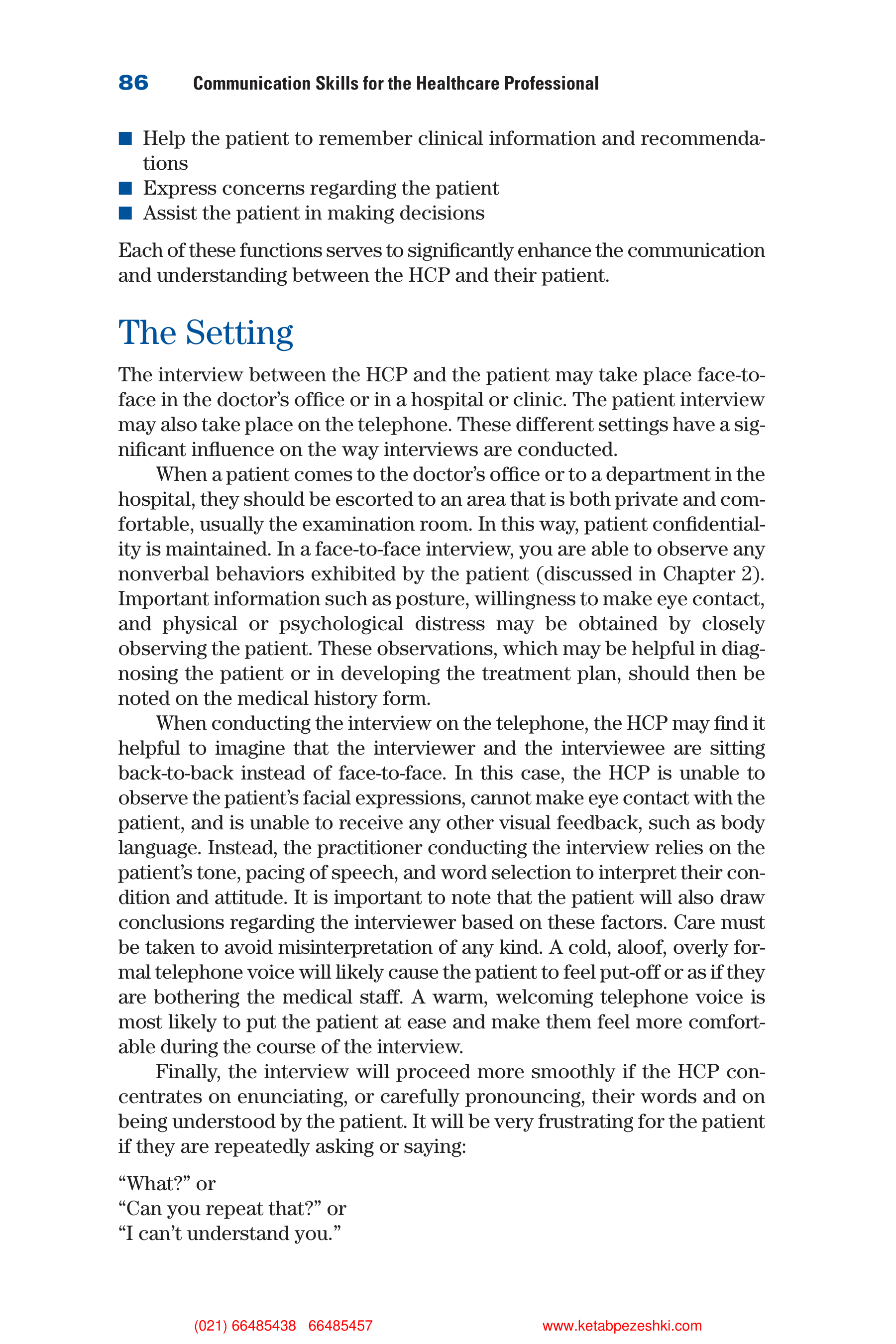 Communication Skills for Health Care Professionals — page 101