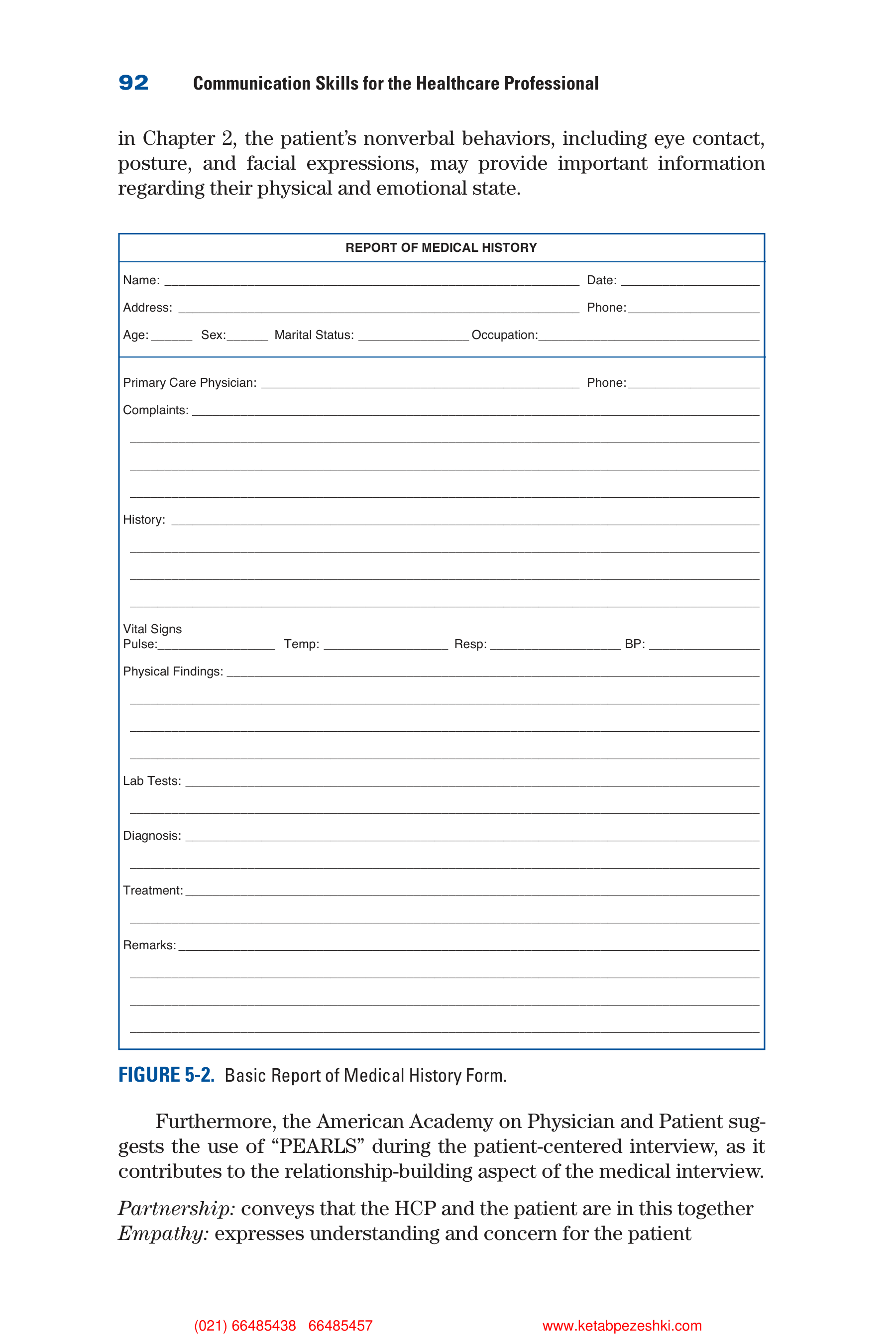 Communication Skills for Health Care Professionals — page 107