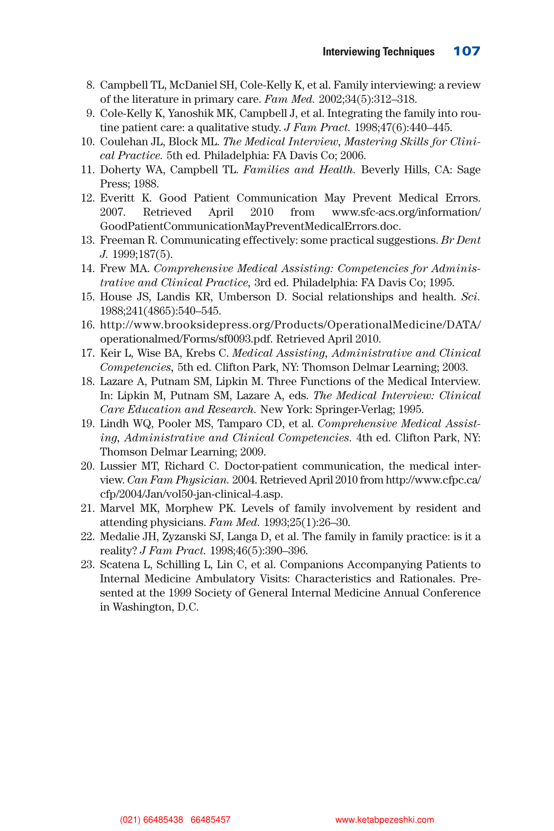 Communication Skills for Health Care Professionals — page 122