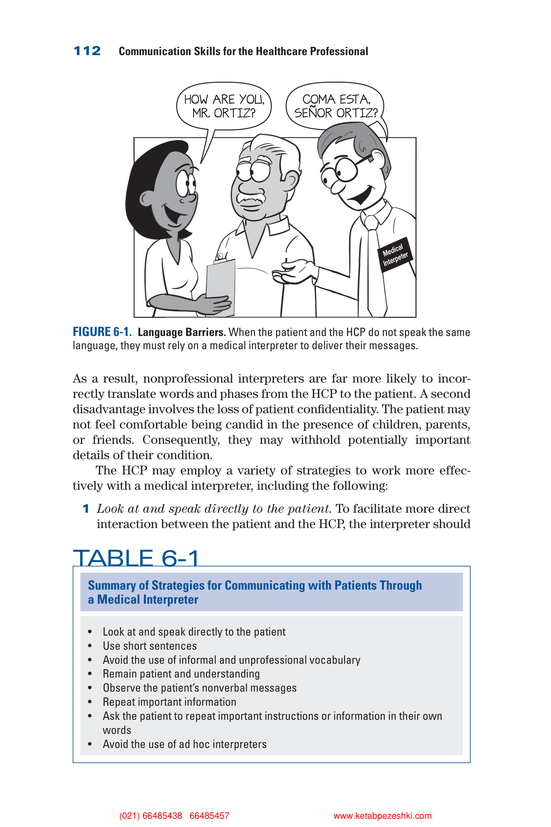 Communication Skills for Health Care Professionals — page 127