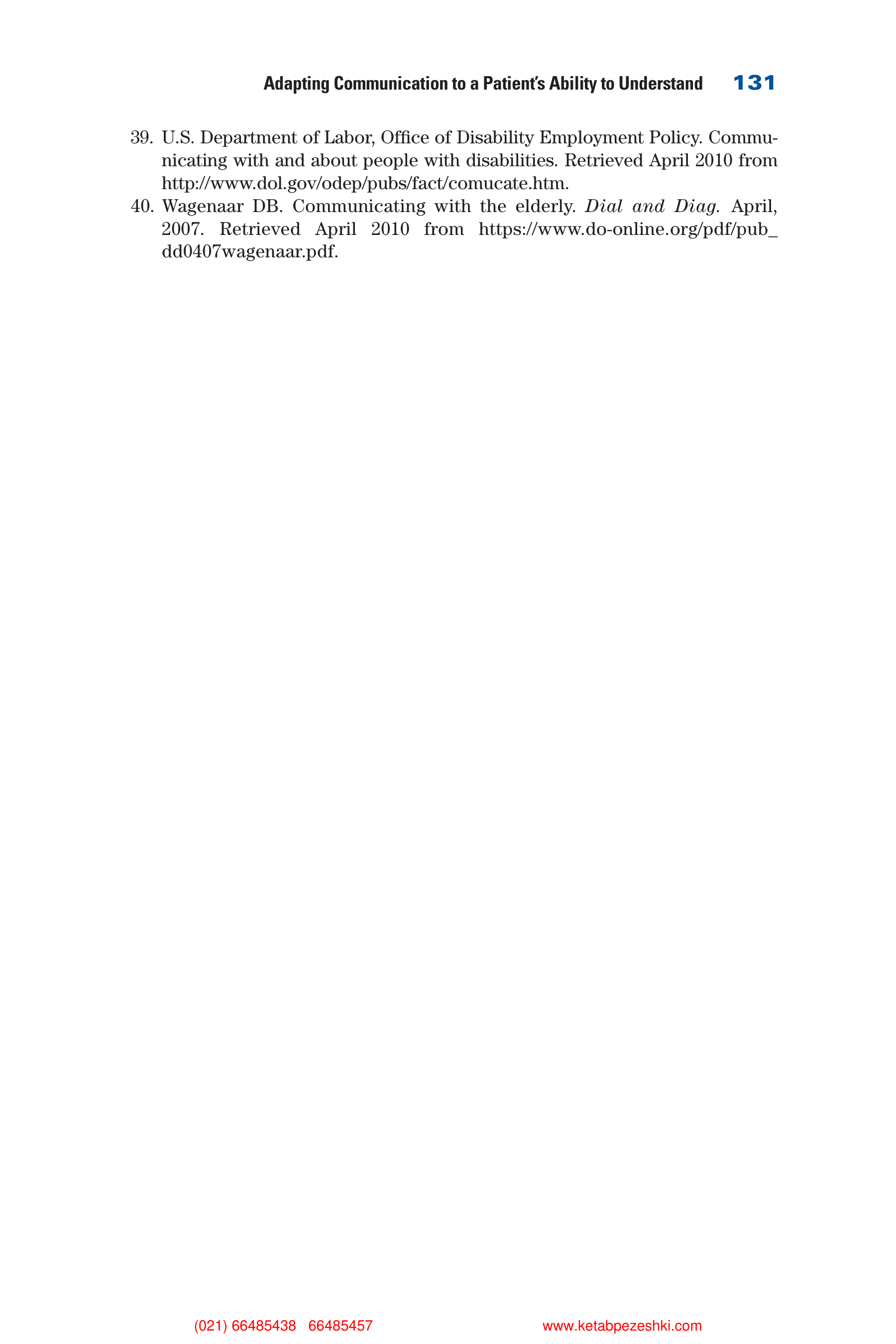 Communication Skills for Health Care Professionals — page 146