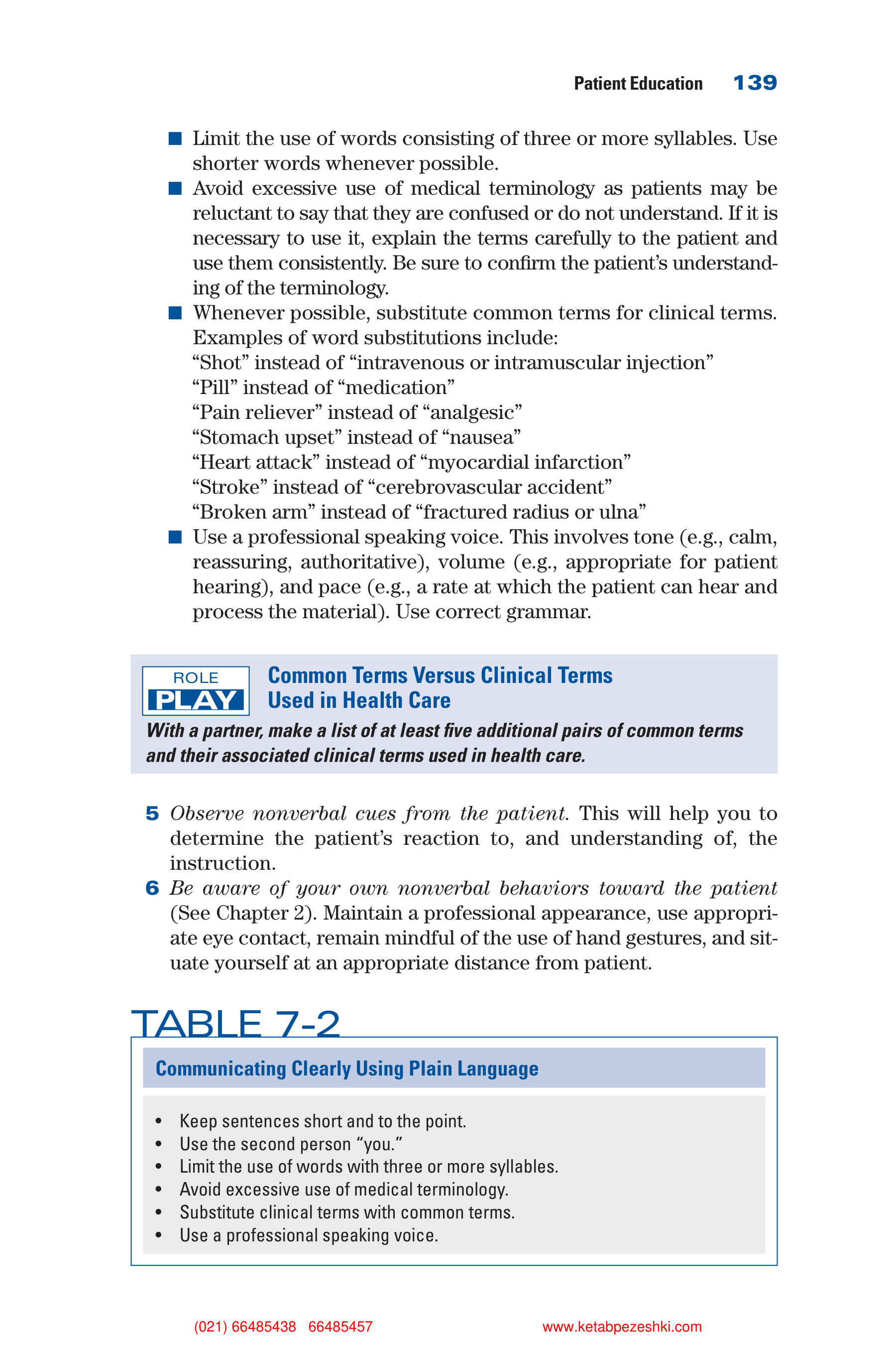 Communication Skills for Health Care Professionals — page 154