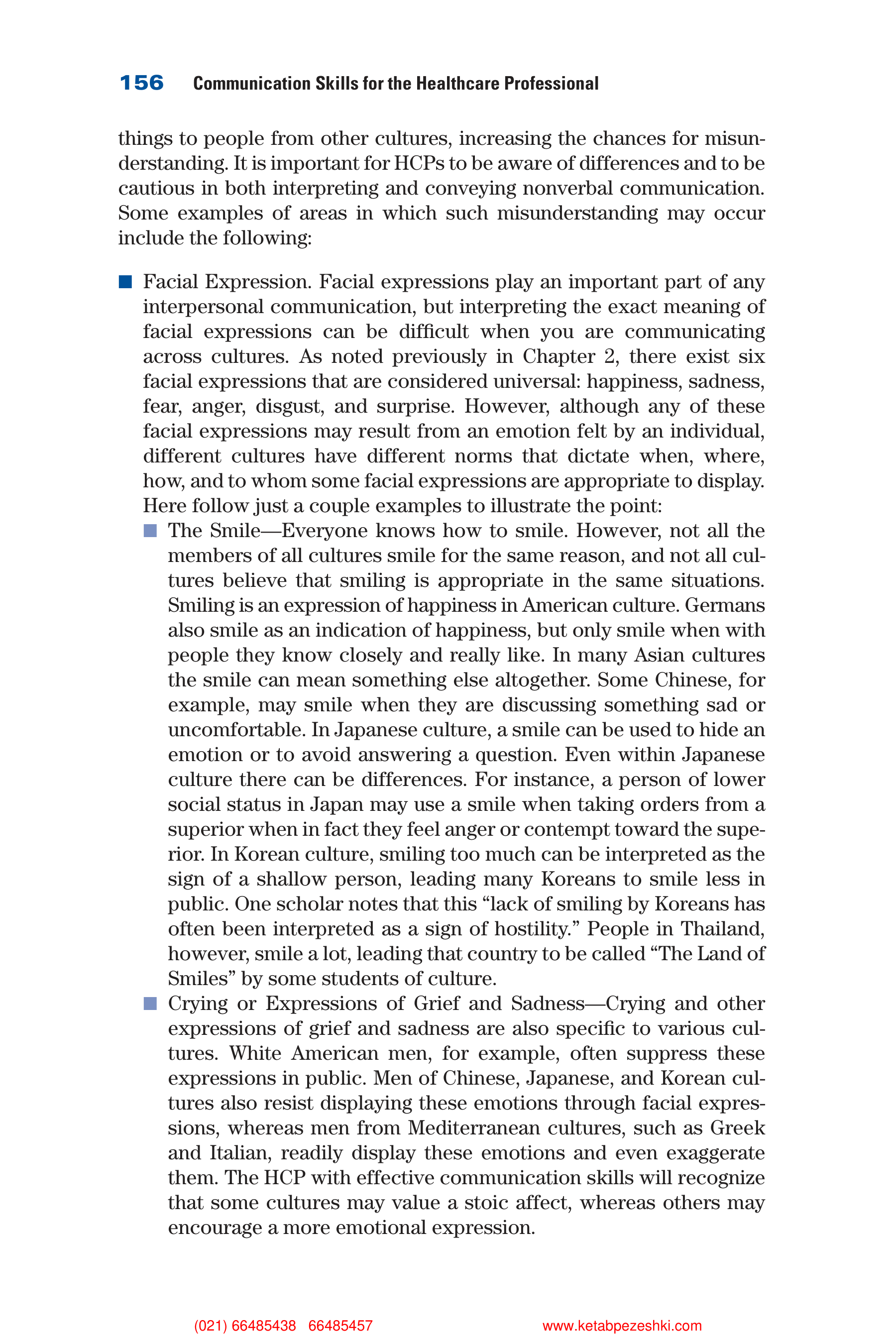 Communication Skills for Health Care Professionals — page 171
