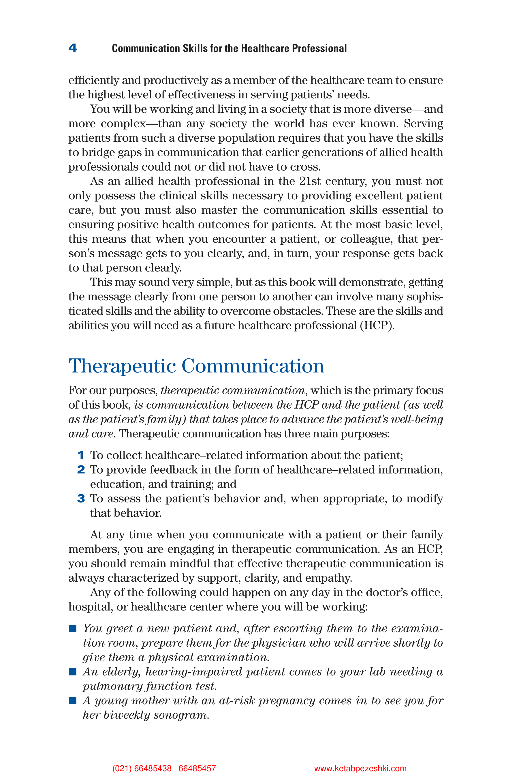 Communication Skills for Health Care Professionals — page 19