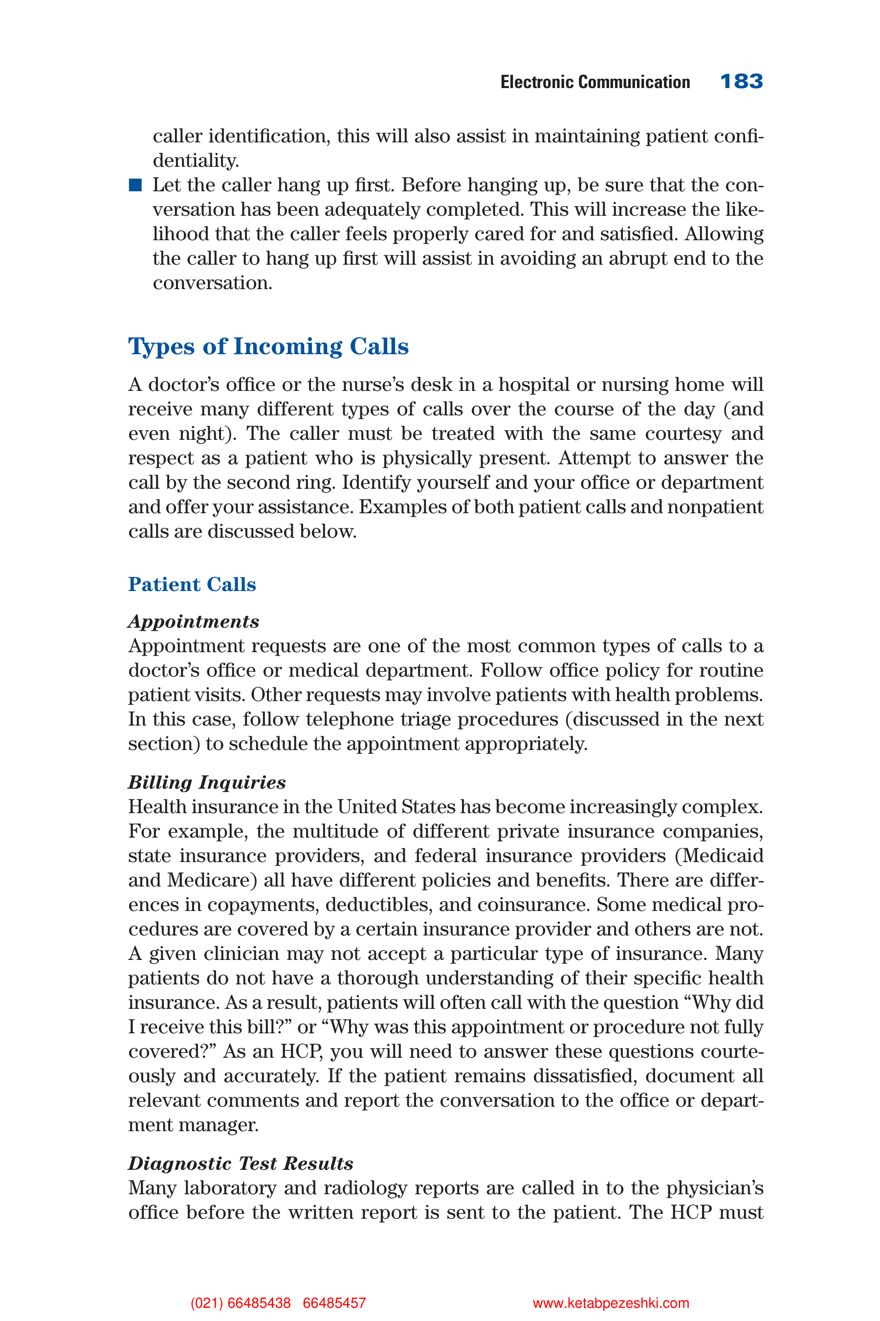 Communication Skills for Health Care Professionals — page 199