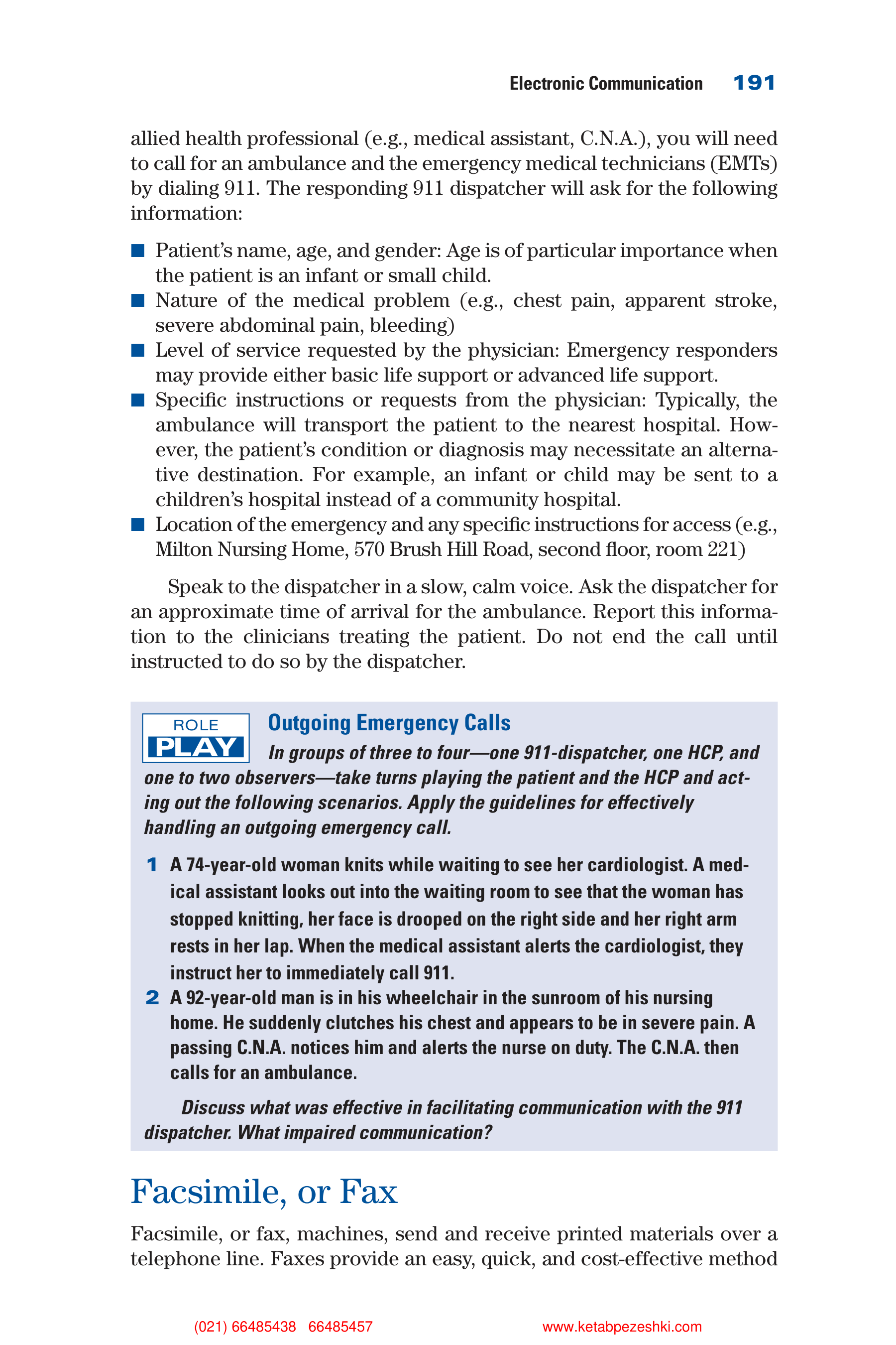 Communication Skills for Health Care Professionals — page 207