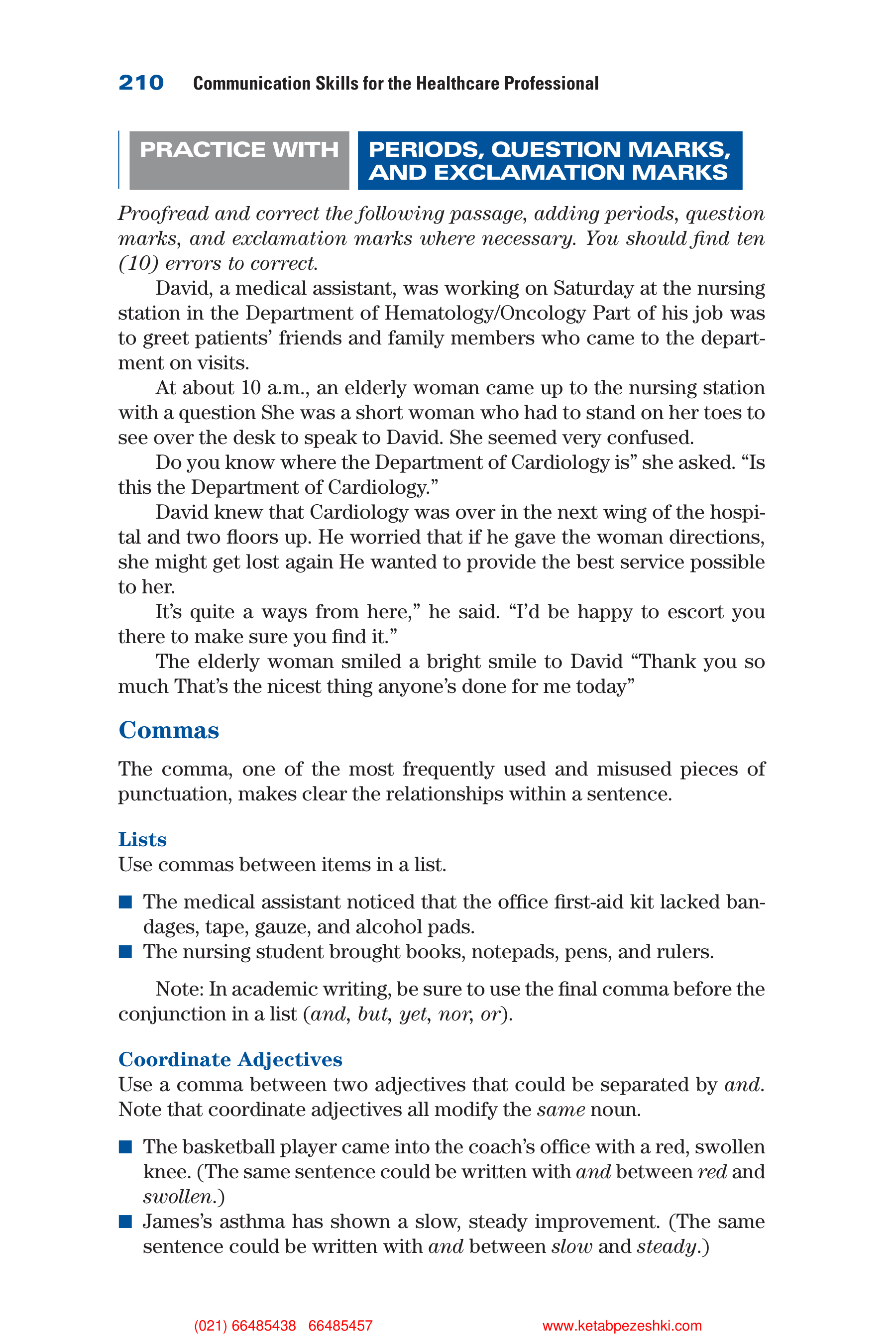 Communication Skills for Health Care Professionals — page 226