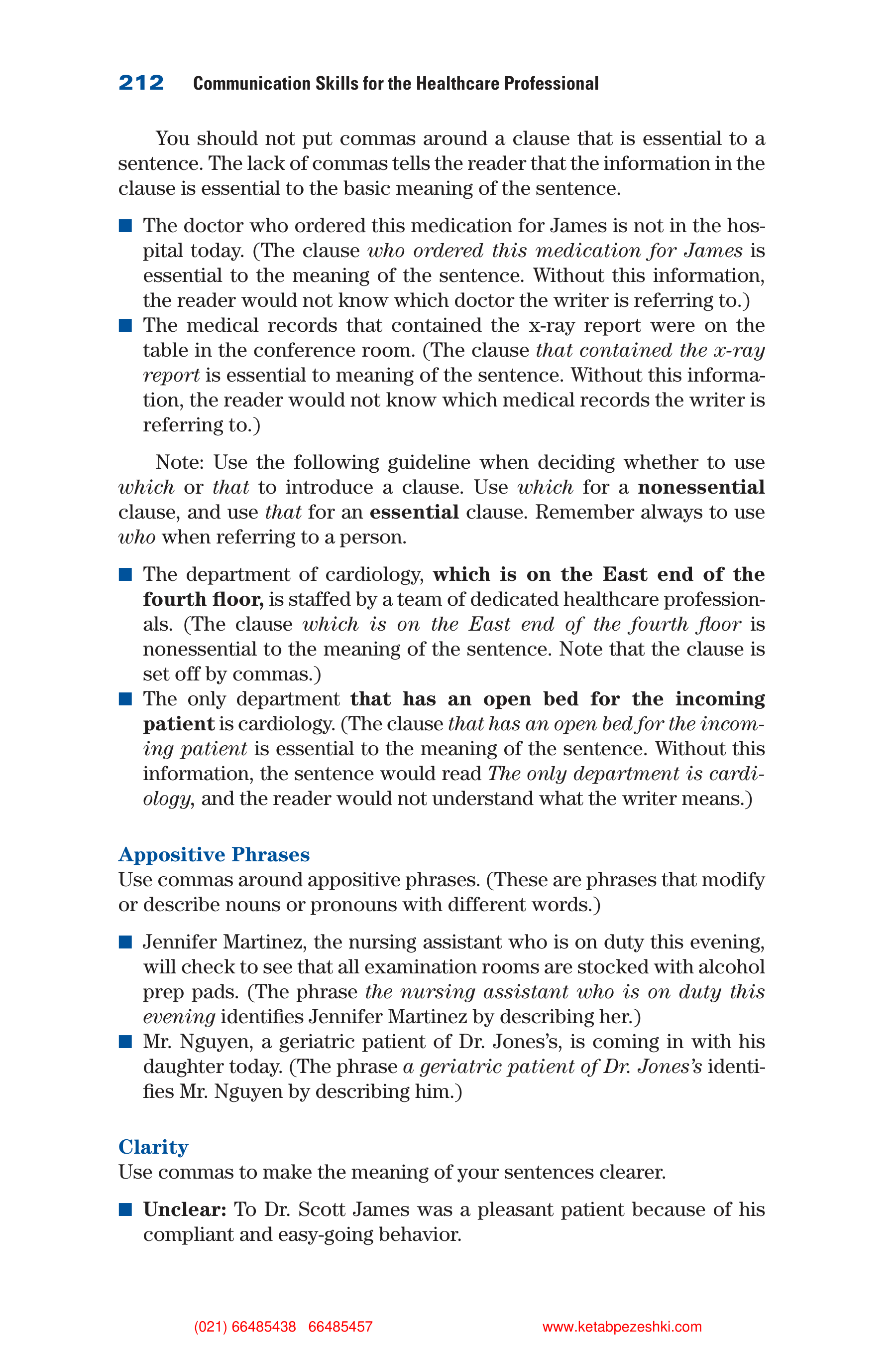 Communication Skills for Health Care Professionals — page 228