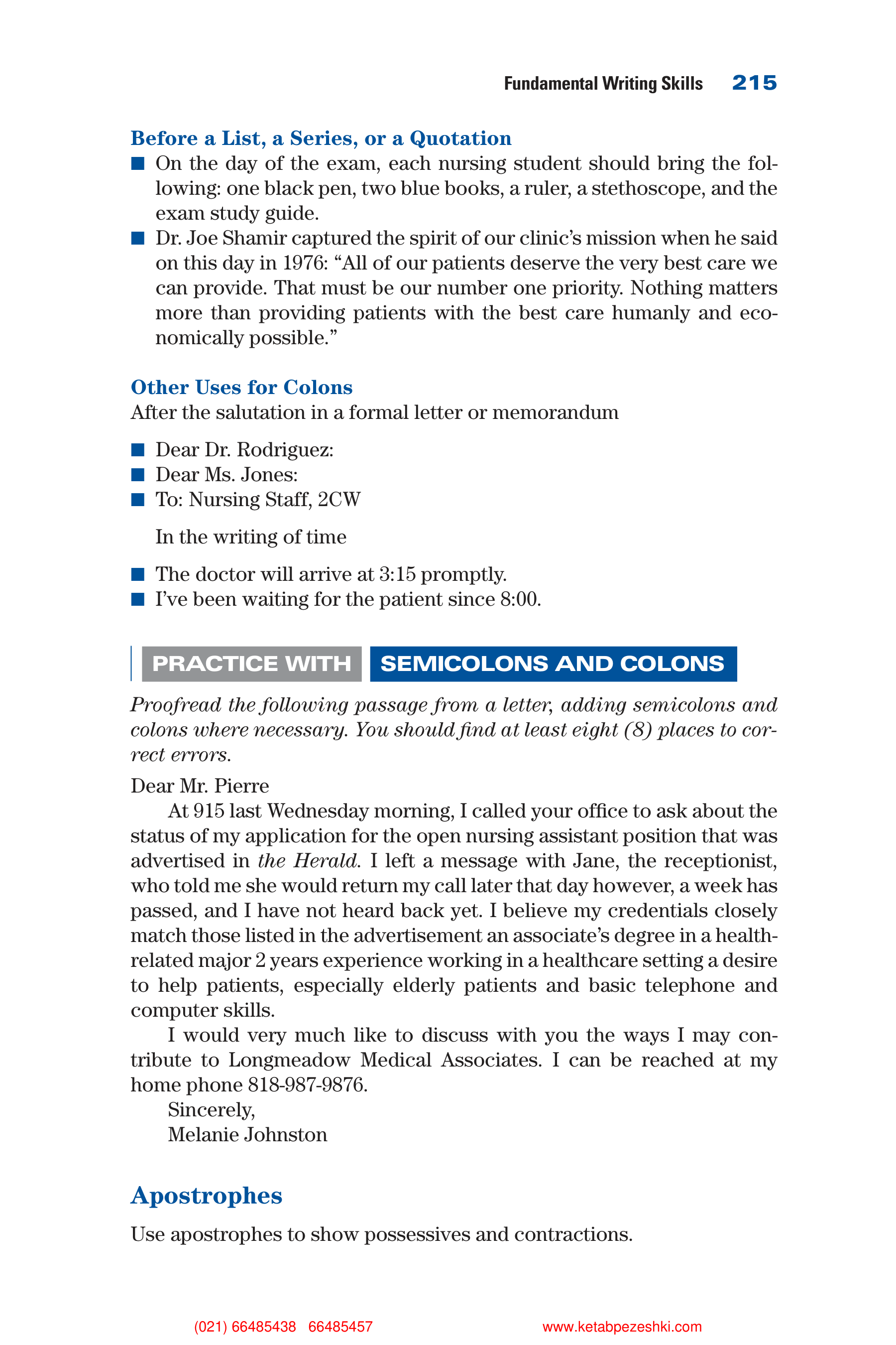 Communication Skills for Health Care Professionals — page 231