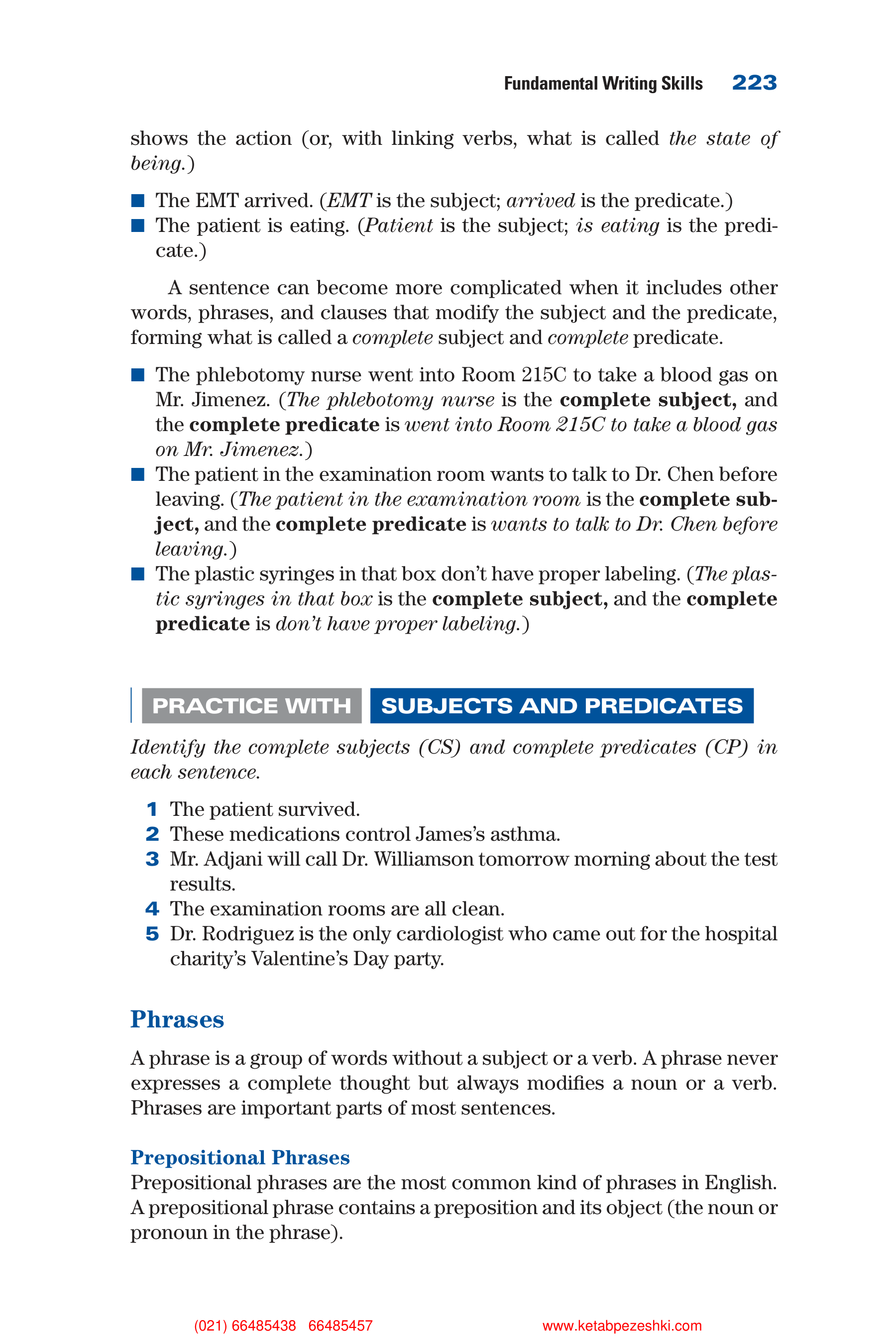 Communication Skills for Health Care Professionals — page 239
