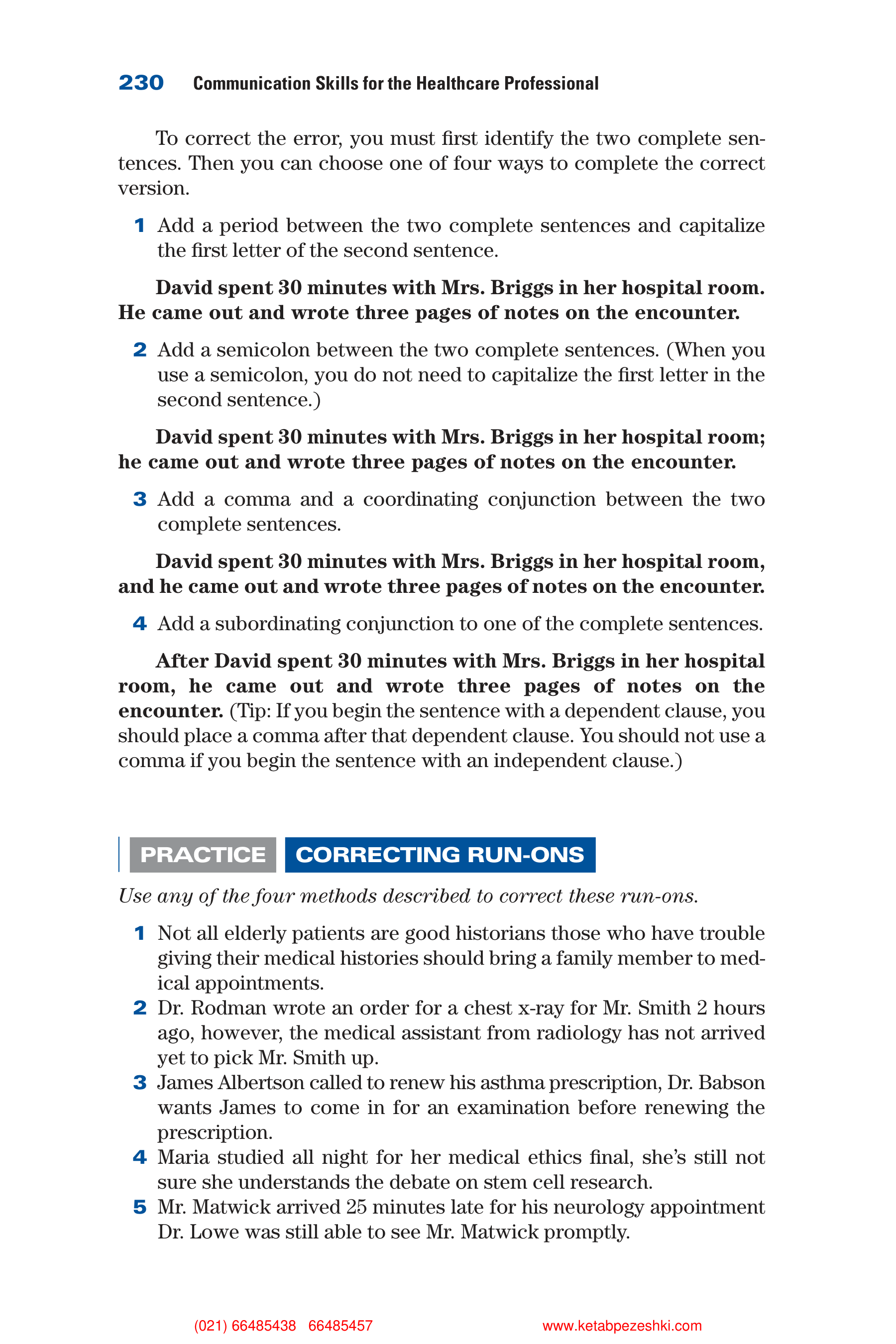 Communication Skills for Health Care Professionals — page 246