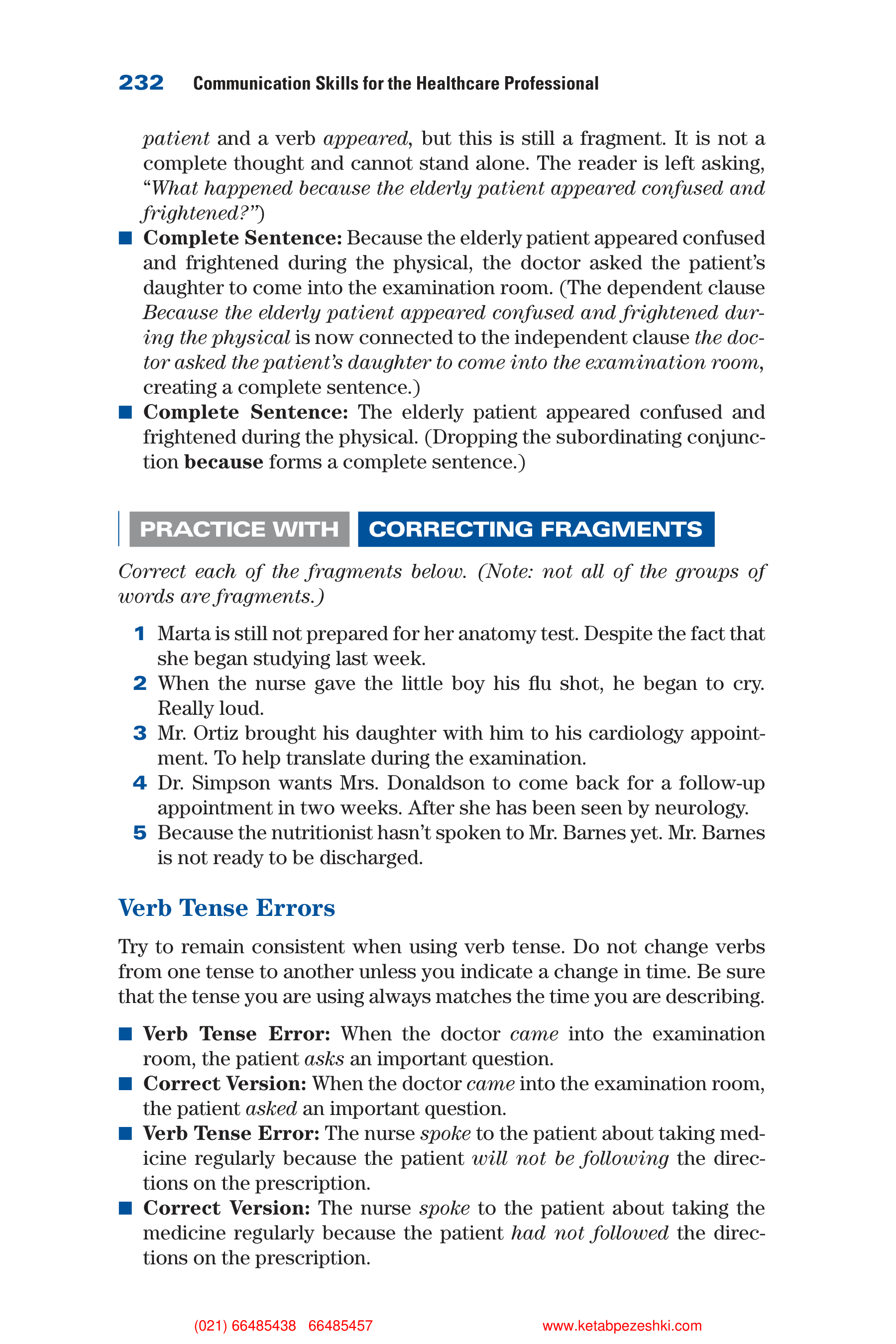 Communication Skills for Health Care Professionals — page 248