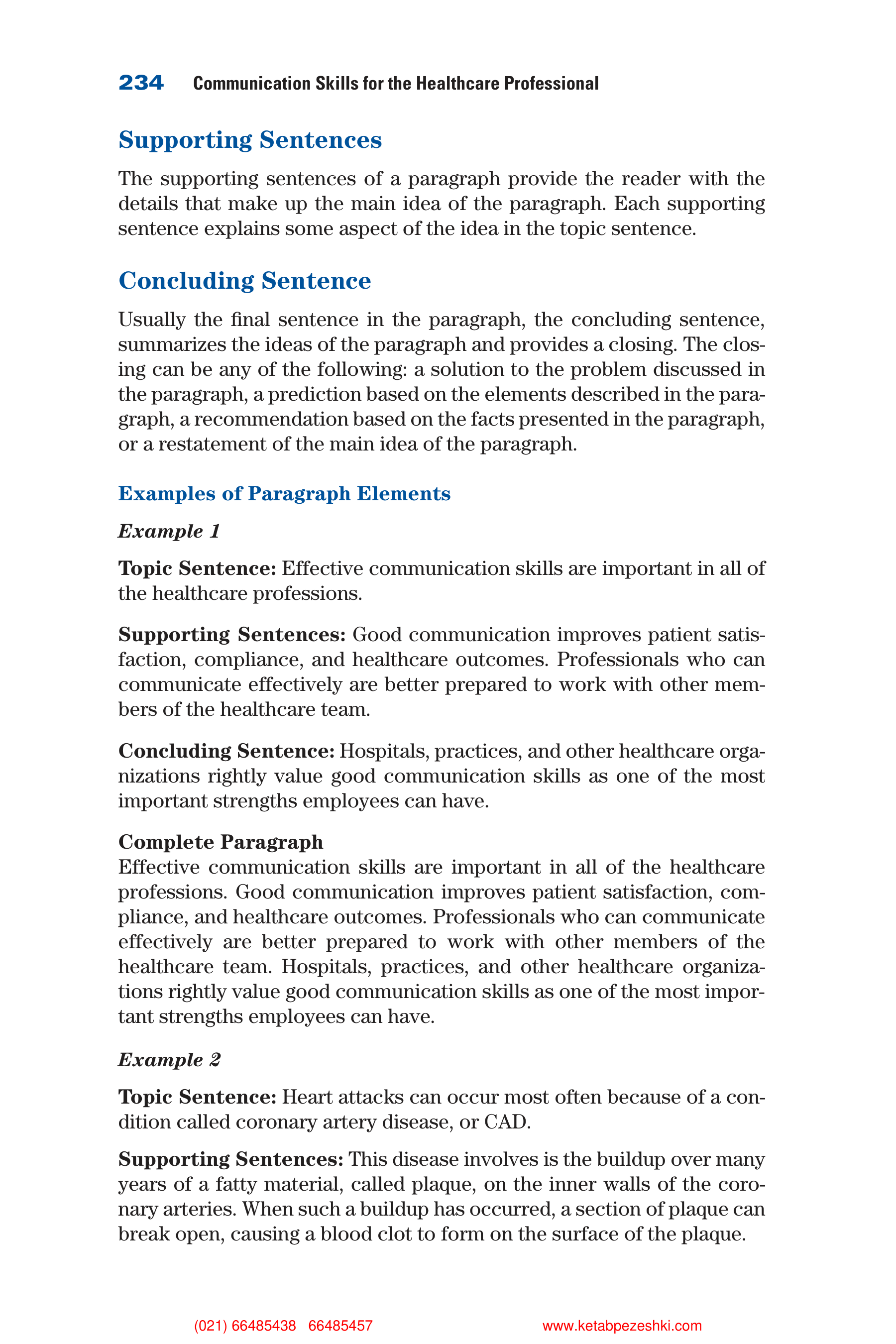 Communication Skills for Health Care Professionals — page 250