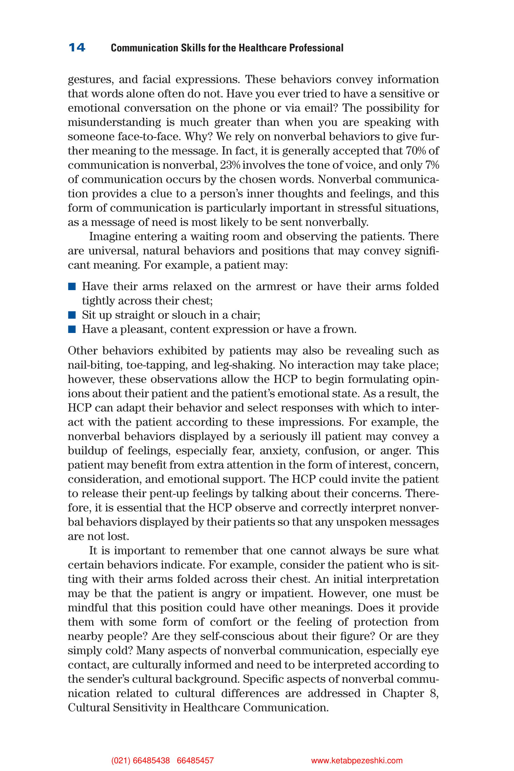 Communication Skills for Health Care Professionals — page 29