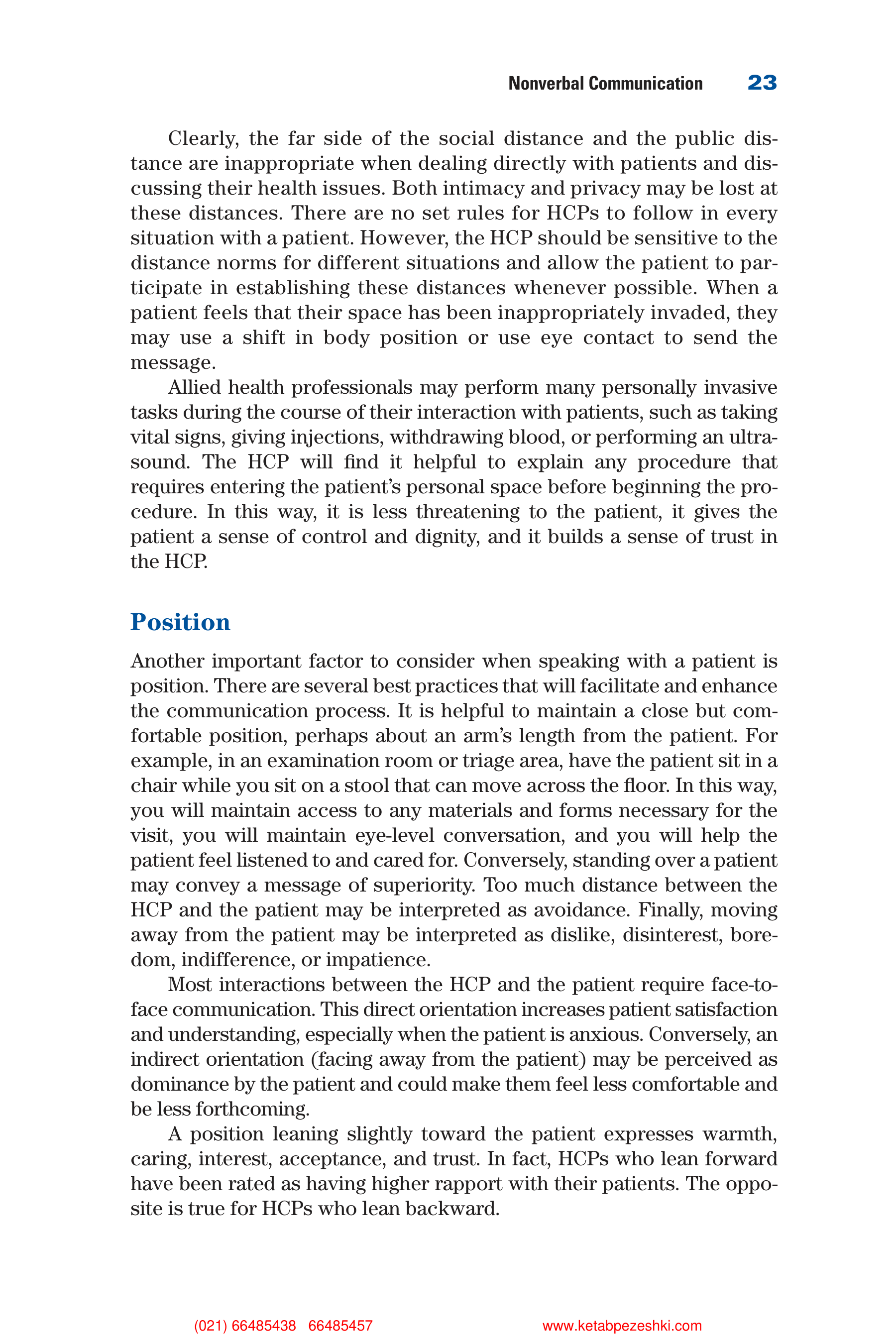 Communication Skills for Health Care Professionals — page 38