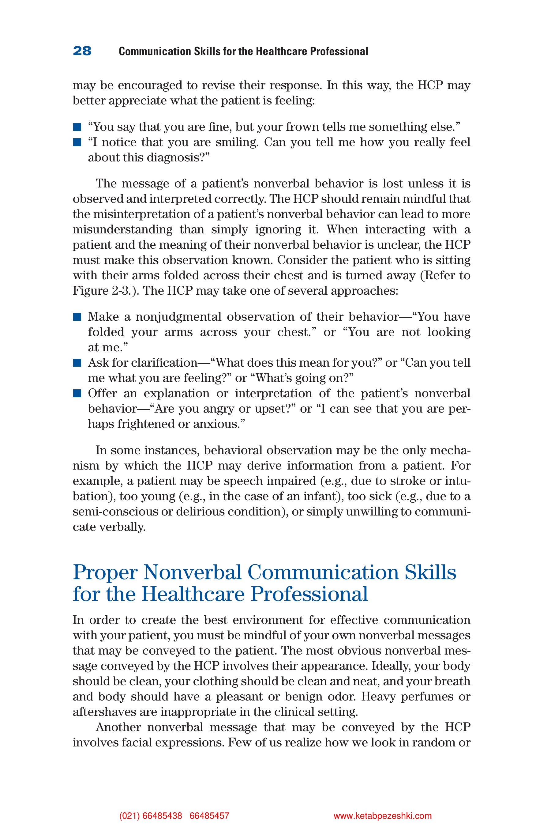 Communication Skills for Health Care Professionals — page 43