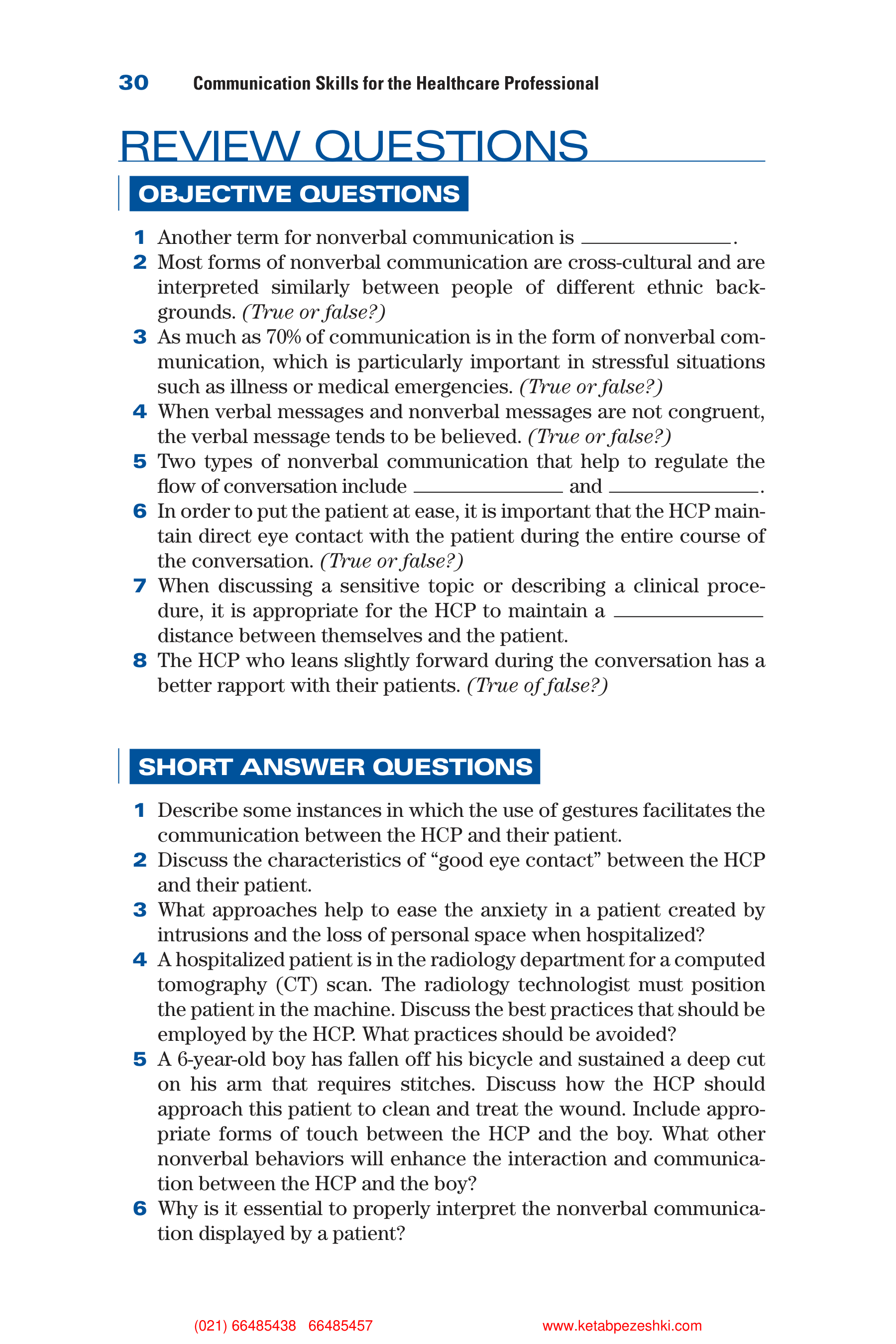 Communication Skills for Health Care Professionals — page 45
