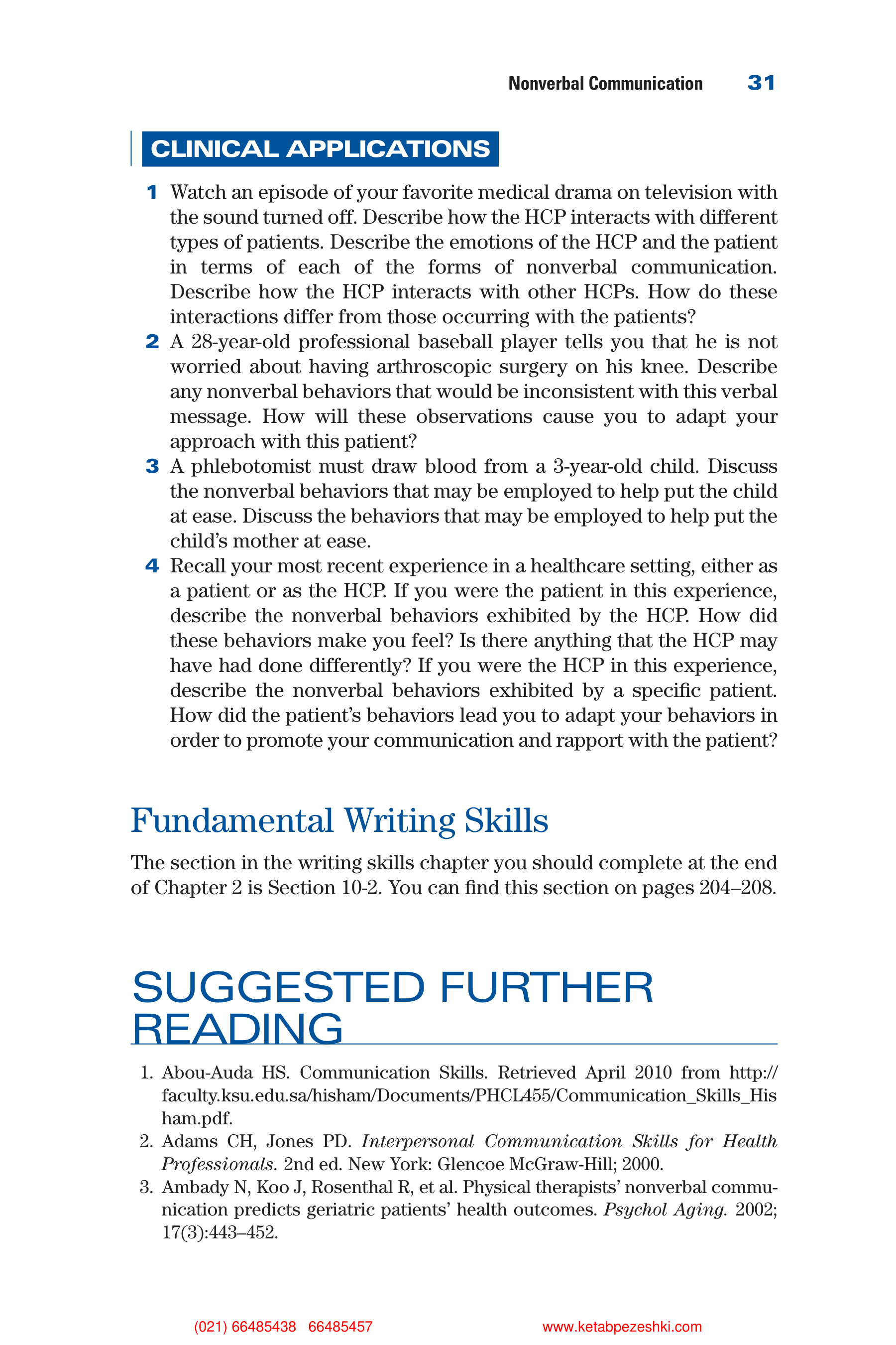 Communication Skills for Health Care Professionals — page 46