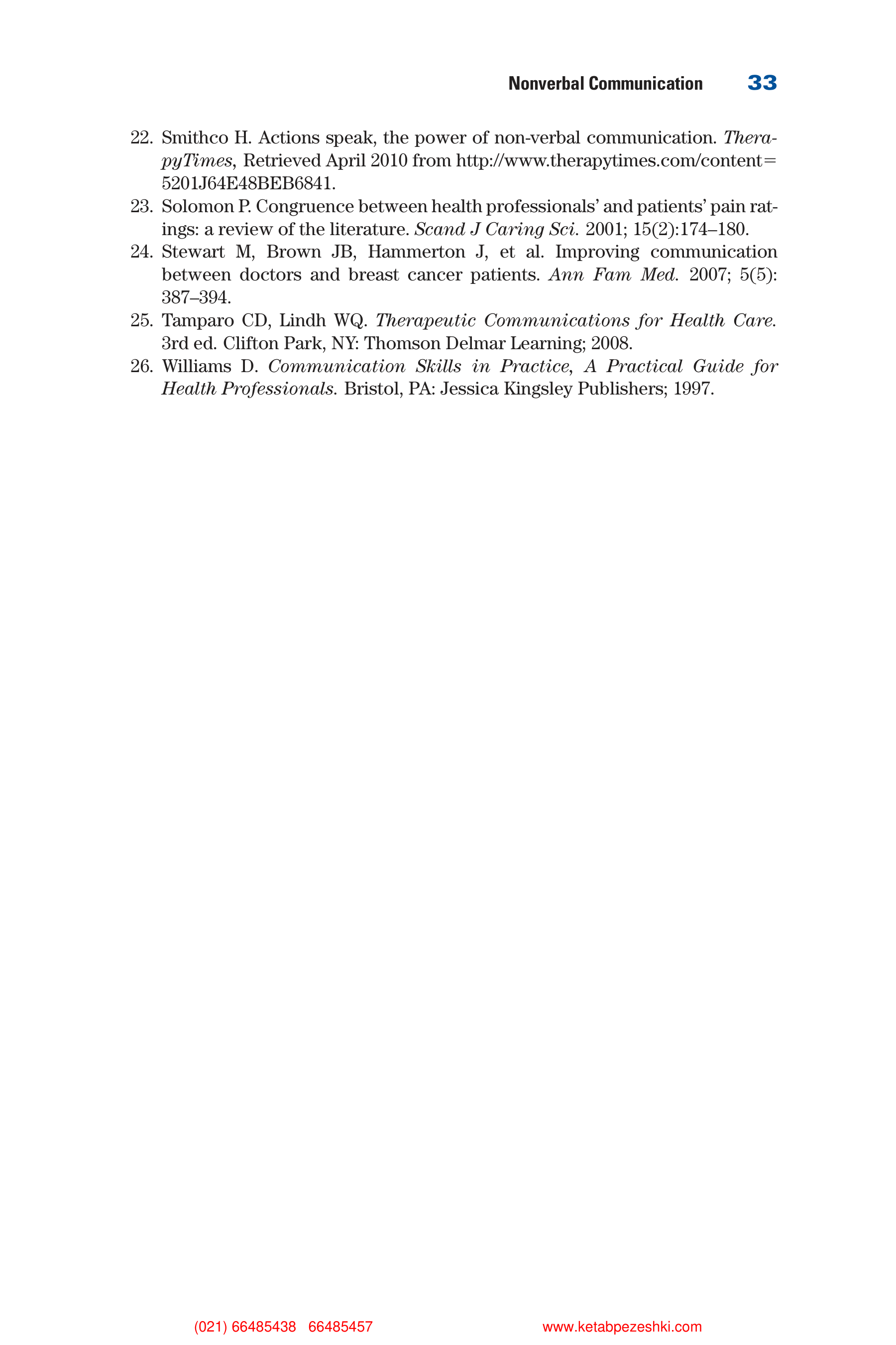 Communication Skills for Health Care Professionals — page 48