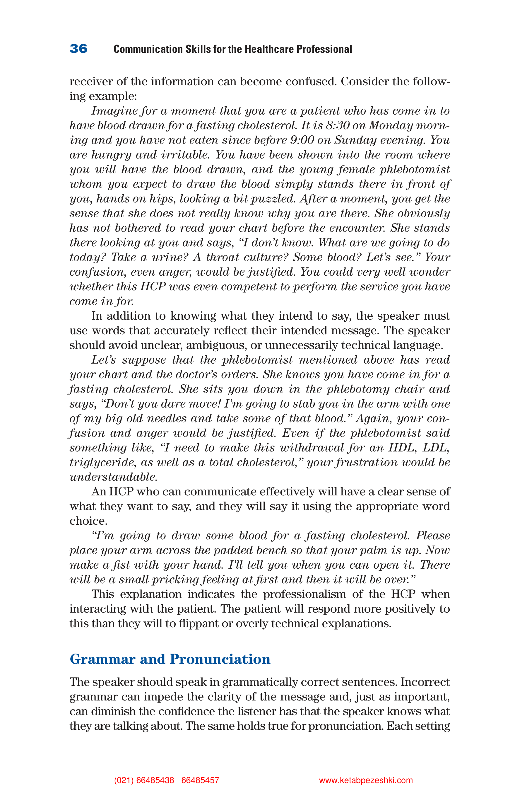 Communication Skills for Health Care Professionals — page 51